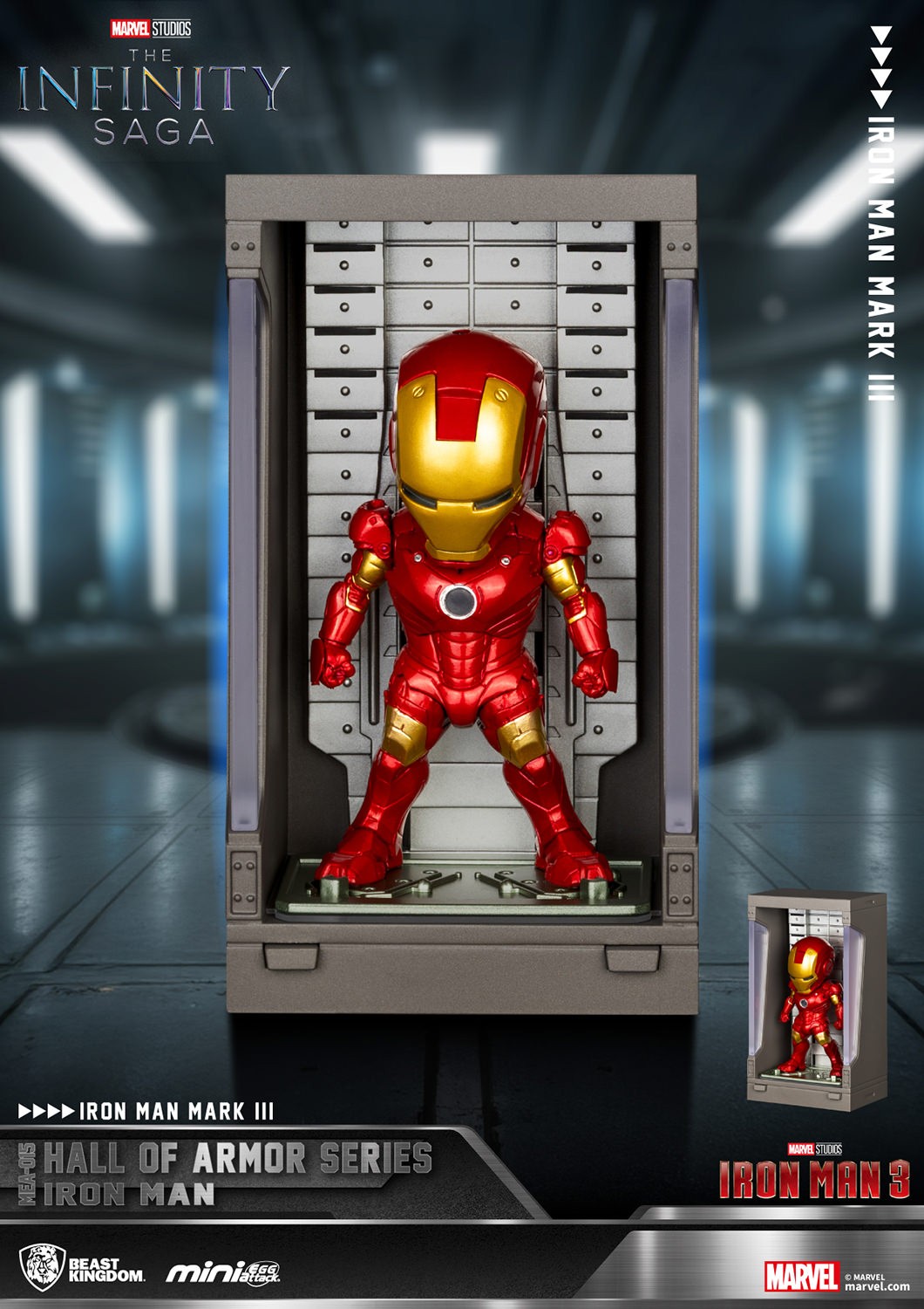 Marvel Iron Man Hall of Armor Series Blind Box Set  (Prototype Shown) View 11