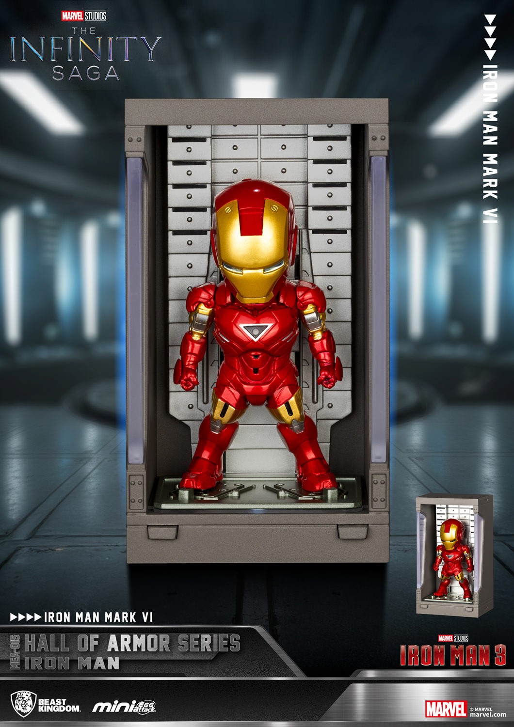 Marvel Iron Man Hall of Armor Series Blind Box Set  (Prototype Shown) View 14