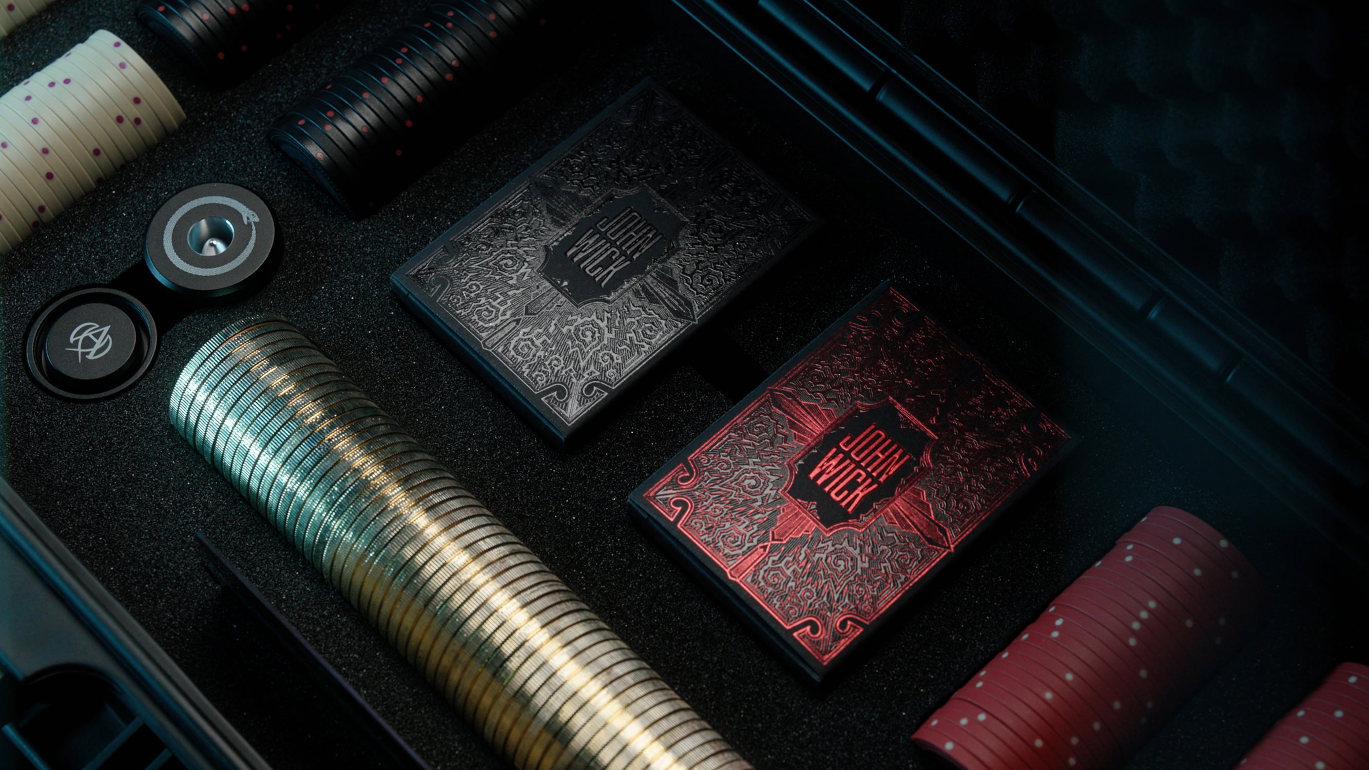 John Wick John Wick Poker Chip Set Poker Chip Set  Collector Edition (Prototype Shown) View 3