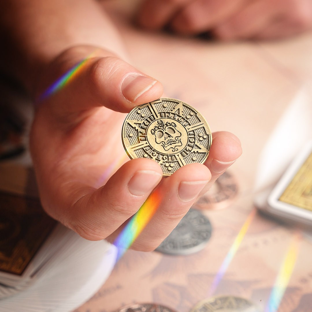 Pirate Gold Poker Pirate Gold "Bundle of Loot" Poker Chip Set Poker Chip Set  (Prototype Shown) View 16