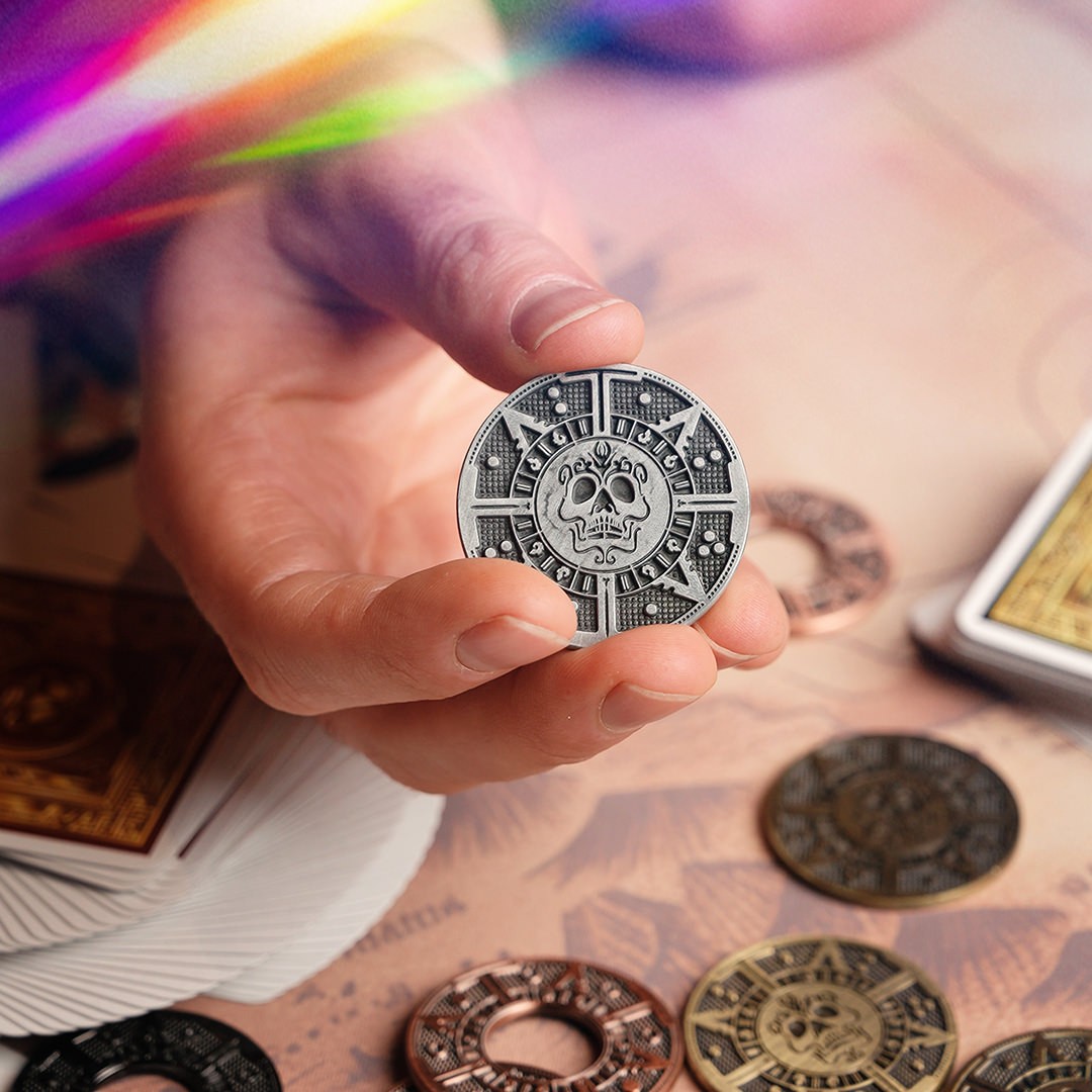 Pirate Gold Poker Pirate Gold "Bundle of Loot" Poker Chip Set Poker Chip Set  (Prototype Shown) View 17