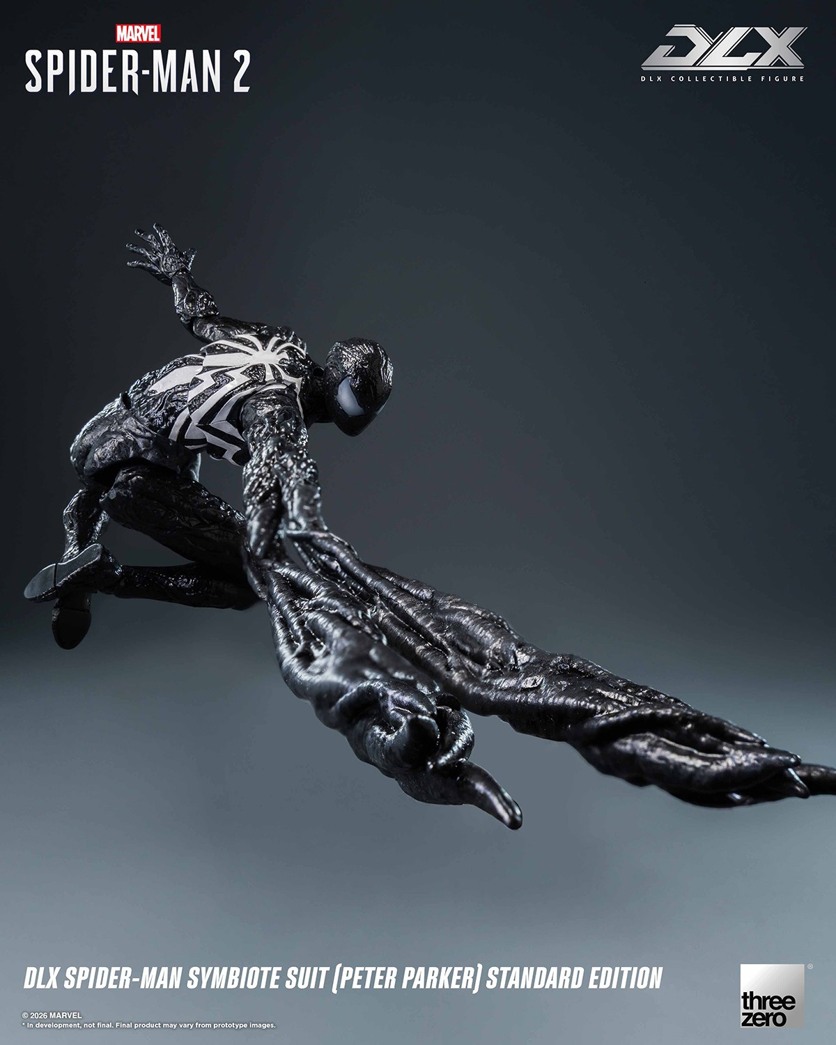 Marvel DLX Spider-Man Symbiote Suit (Peter Parker) Action Figure  (Prototype Shown) View 10