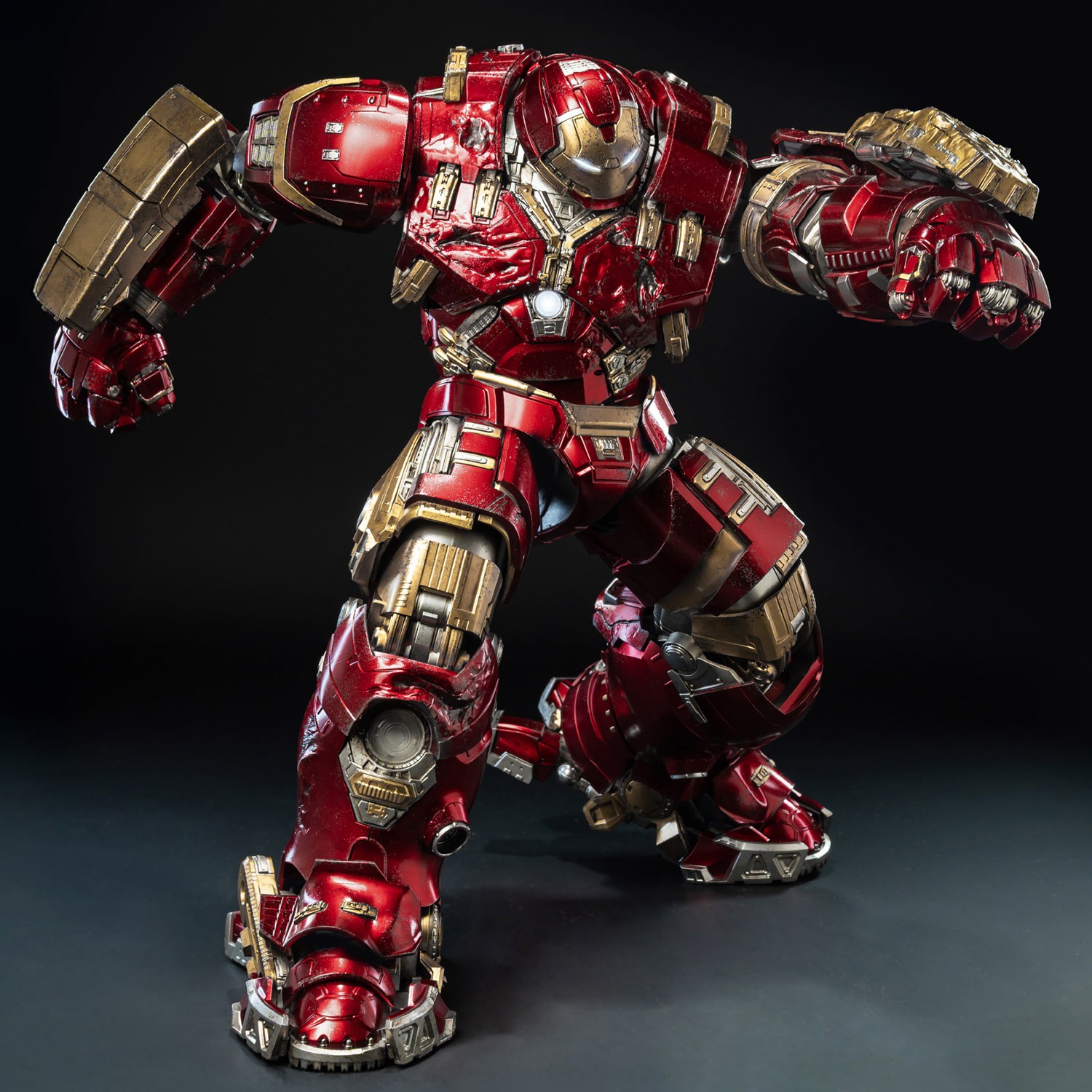 Marvel DLX Iron Man Mark 44 "Hulkbuster" (Battle Damaged) Action Figure  (Prototype Shown) View 1