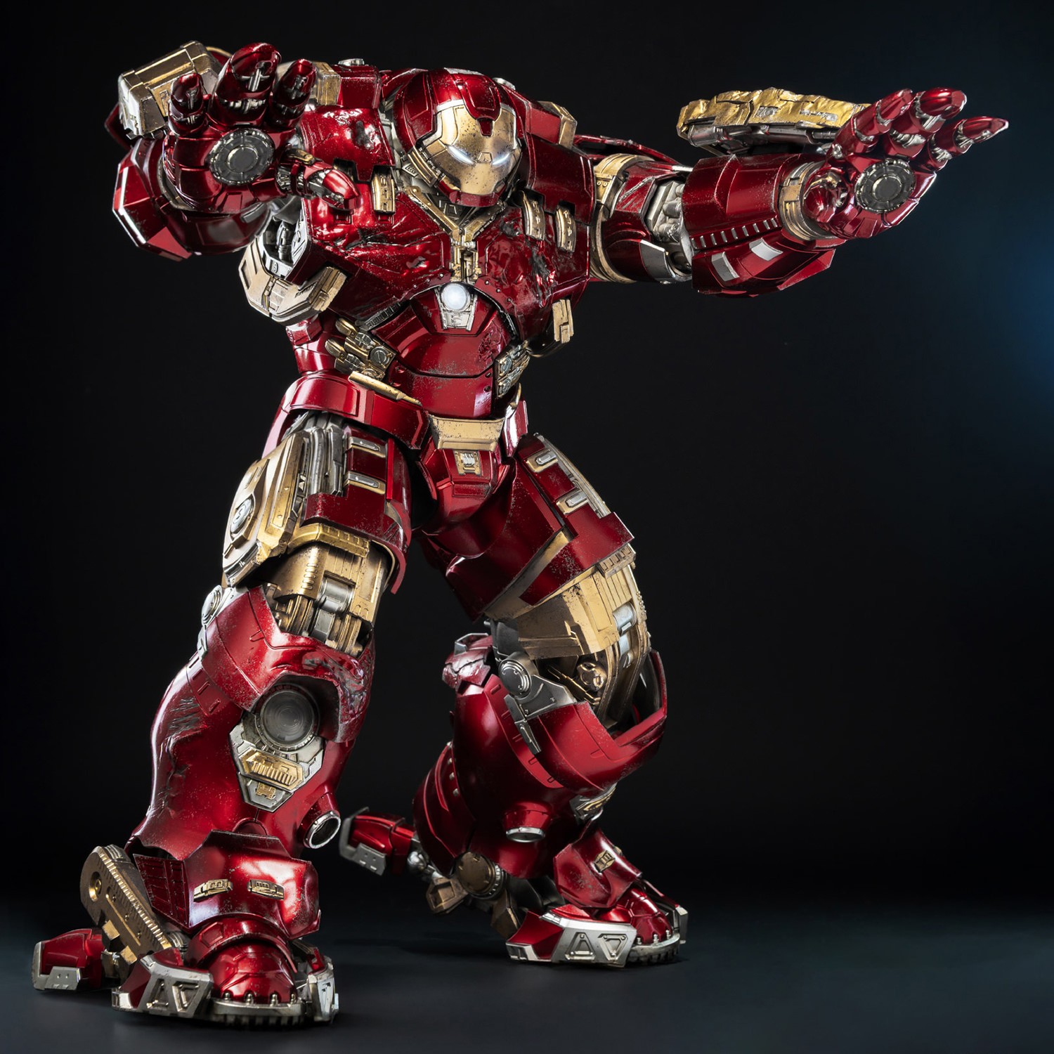 Marvel DLX Iron Man Mark 44 "Hulkbuster" (Battle Damaged) Action Figure  (Prototype Shown) View 5