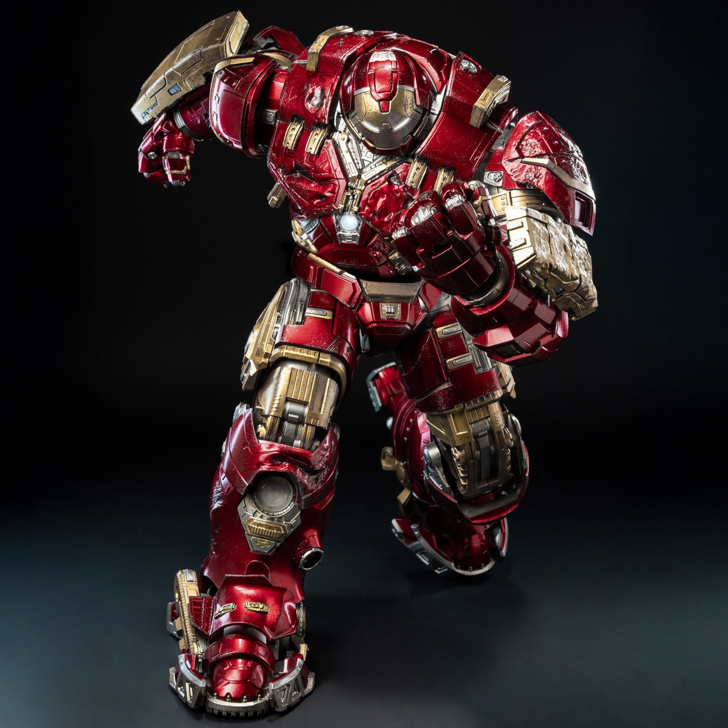 Marvel DLX Iron Man Mark 44 "Hulkbuster" (Battle Damaged) Action Figure  (Prototype Shown) View 6