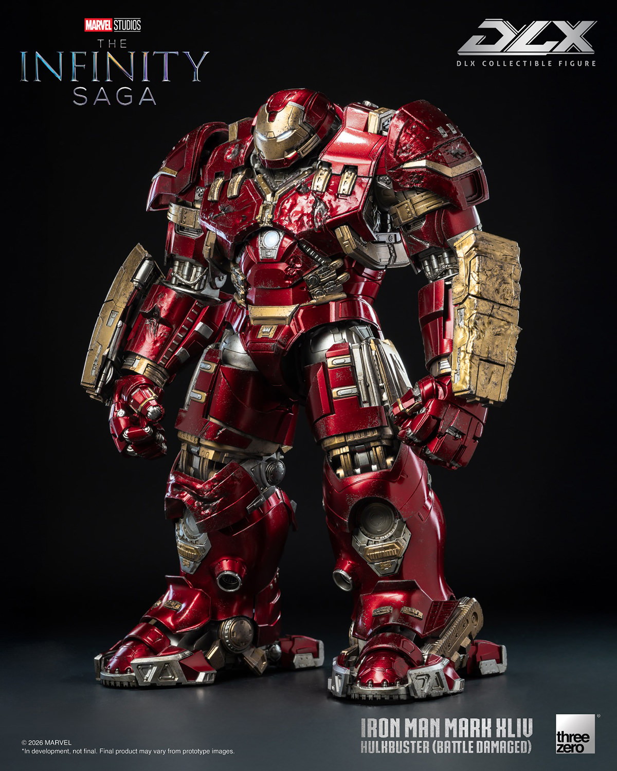 Marvel DLX Iron Man Mark 44 "Hulkbuster" (Battle Damaged) Action Figure  (Prototype Shown) View 7