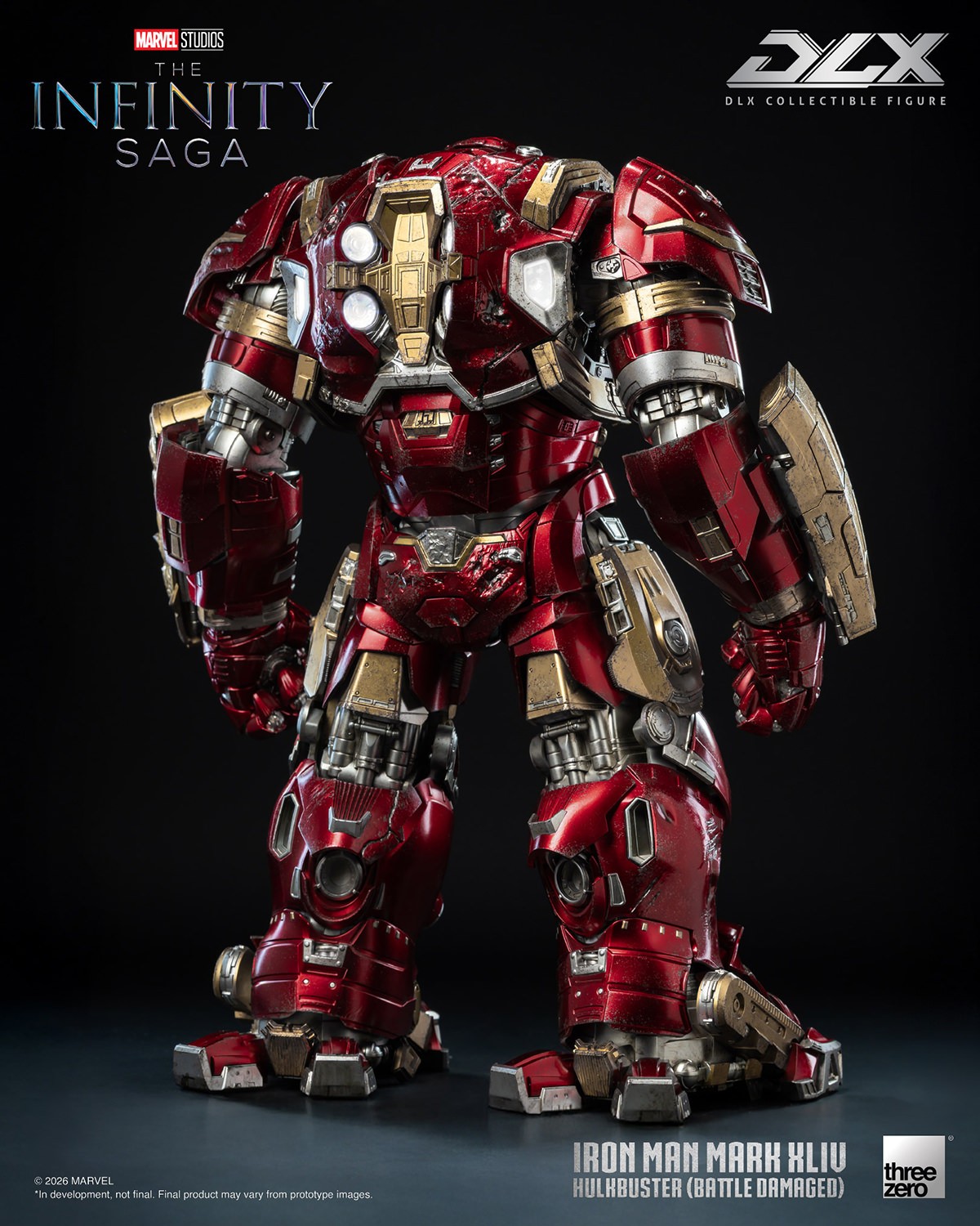 Marvel DLX Iron Man Mark 44 "Hulkbuster" (Battle Damaged) Action Figure  (Prototype Shown) View 8