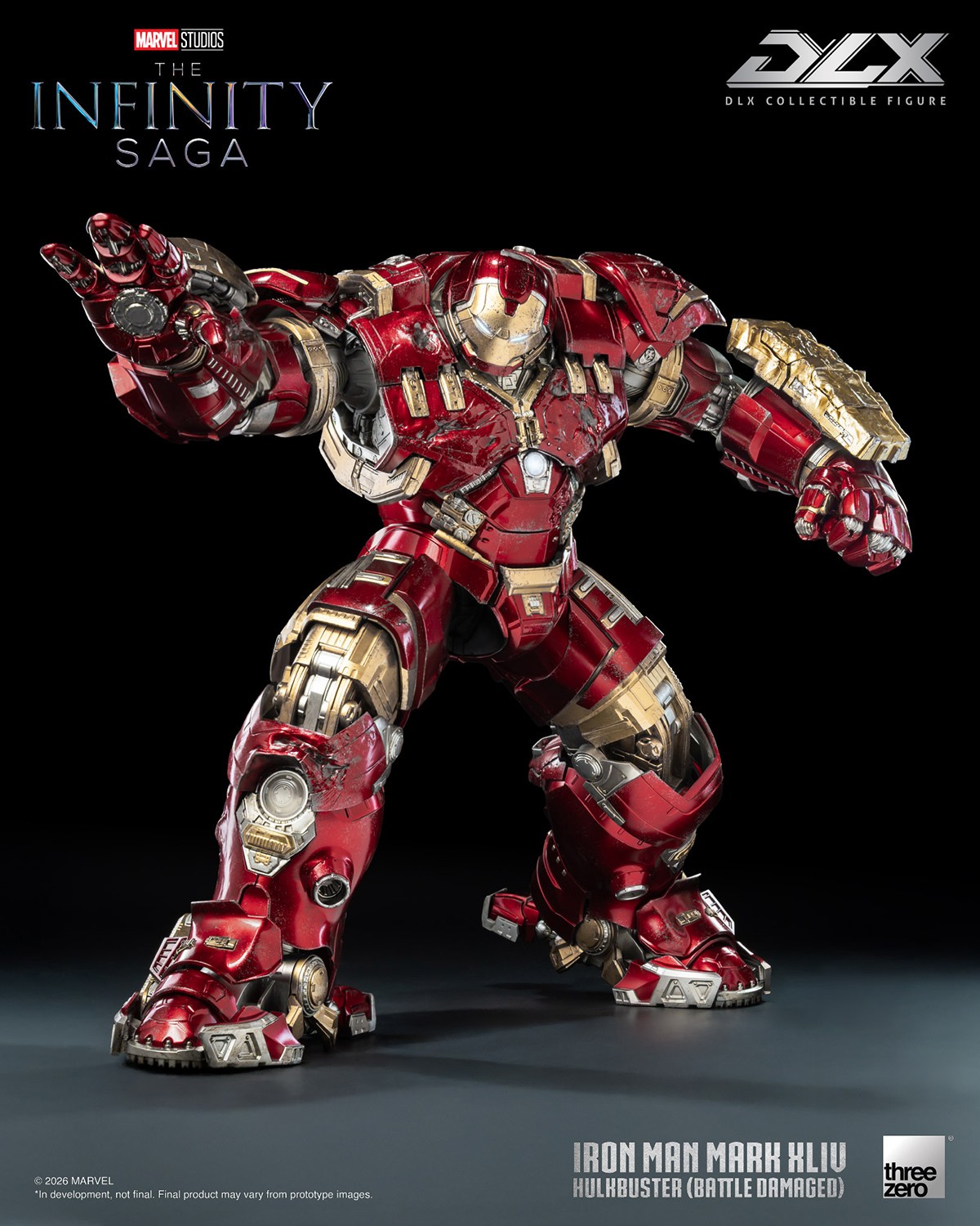 Marvel DLX Iron Man Mark 44 "Hulkbuster" (Battle Damaged) Action Figure  (Prototype Shown) View 11