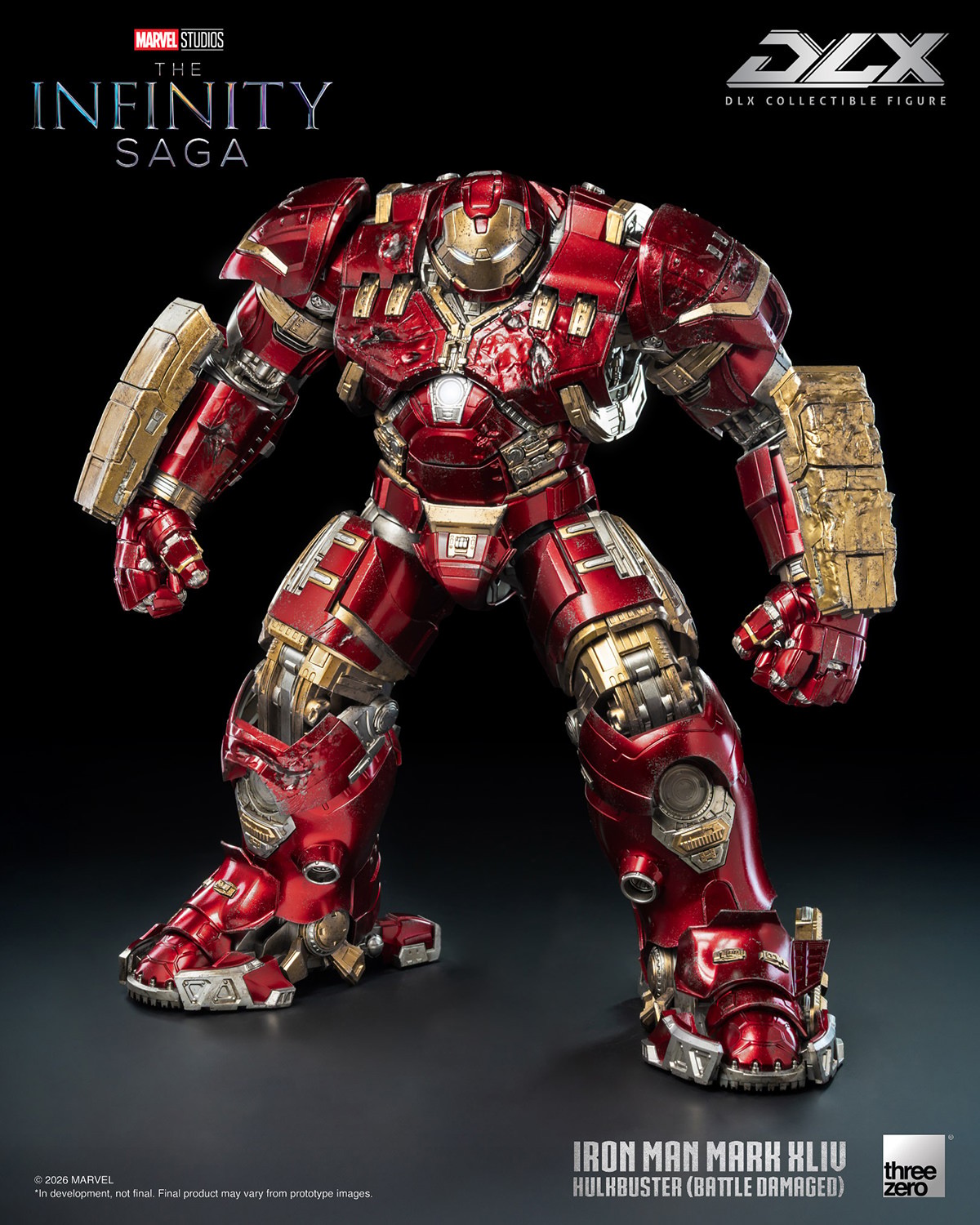 Marvel DLX Iron Man Mark 44 "Hulkbuster" (Battle Damaged) Action Figure  (Prototype Shown) View 12