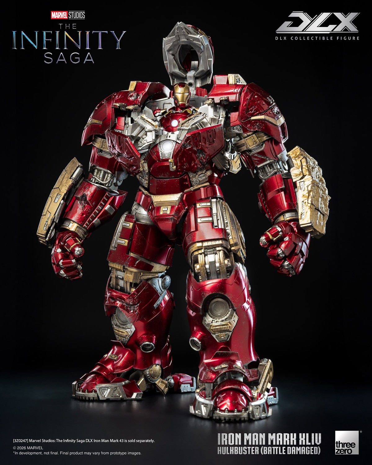 Marvel DLX Iron Man Mark 44 "Hulkbuster" (Battle Damaged) Action Figure  (Prototype Shown) View 13