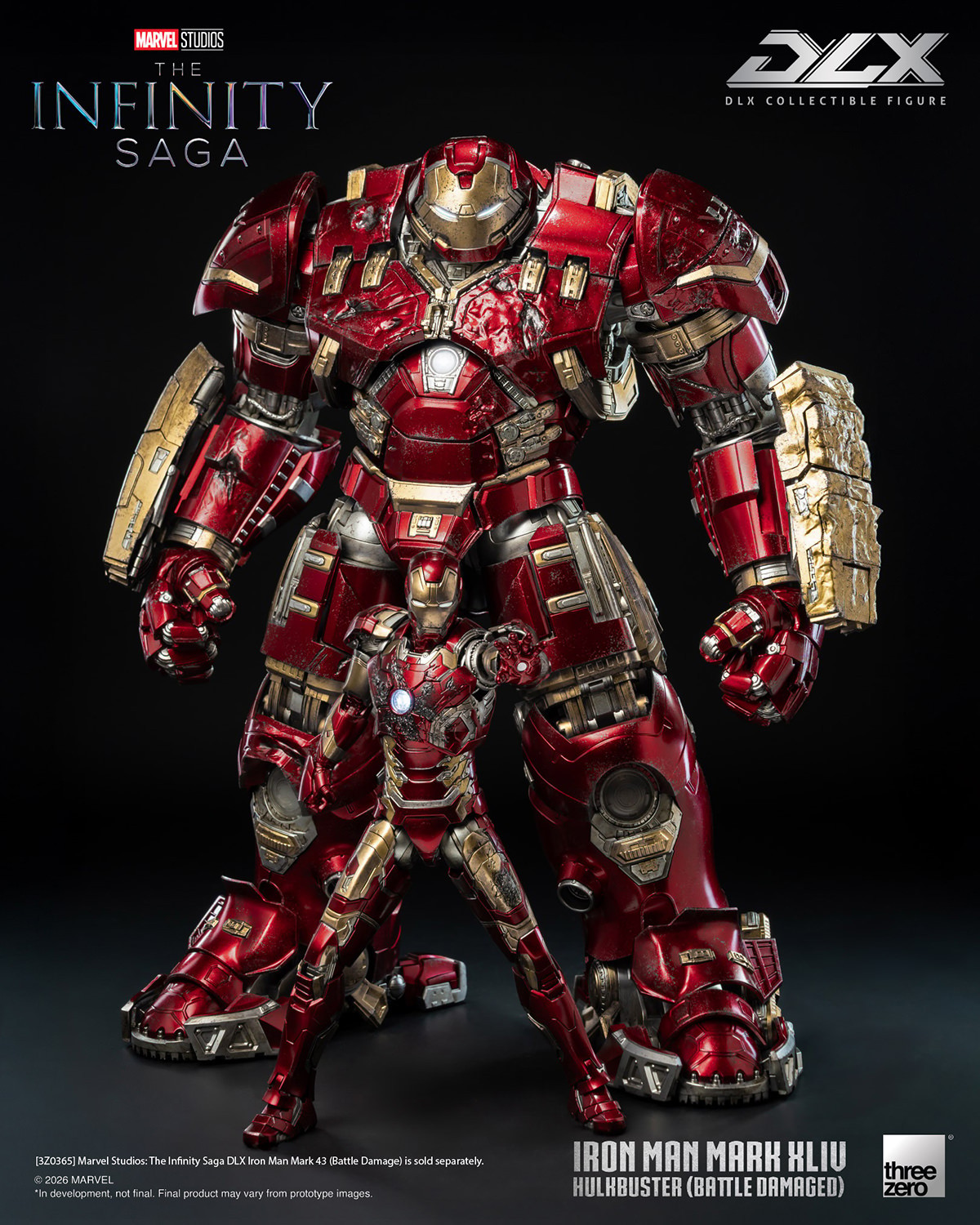 Marvel DLX Iron Man Mark 44 "Hulkbuster" (Battle Damaged) Action Figure  (Prototype Shown) View 14