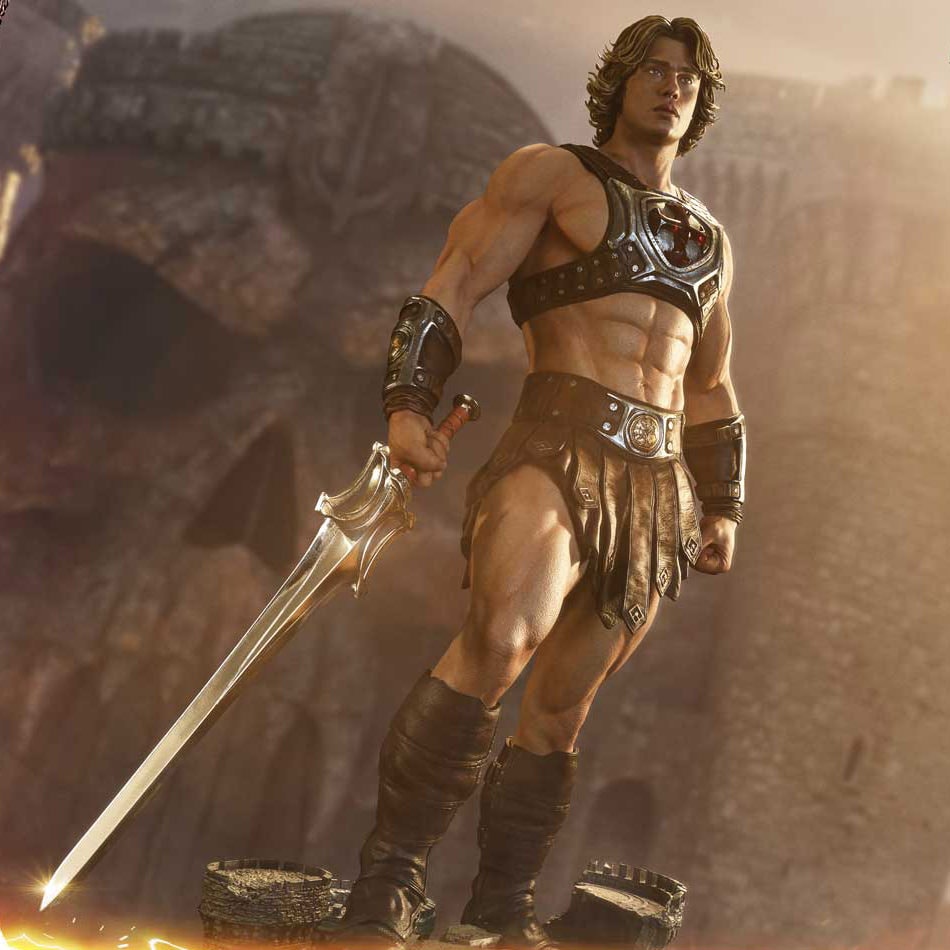 Masters of the Universe He-Man 1:3 Scale Statue  (Prototype Shown) View 3