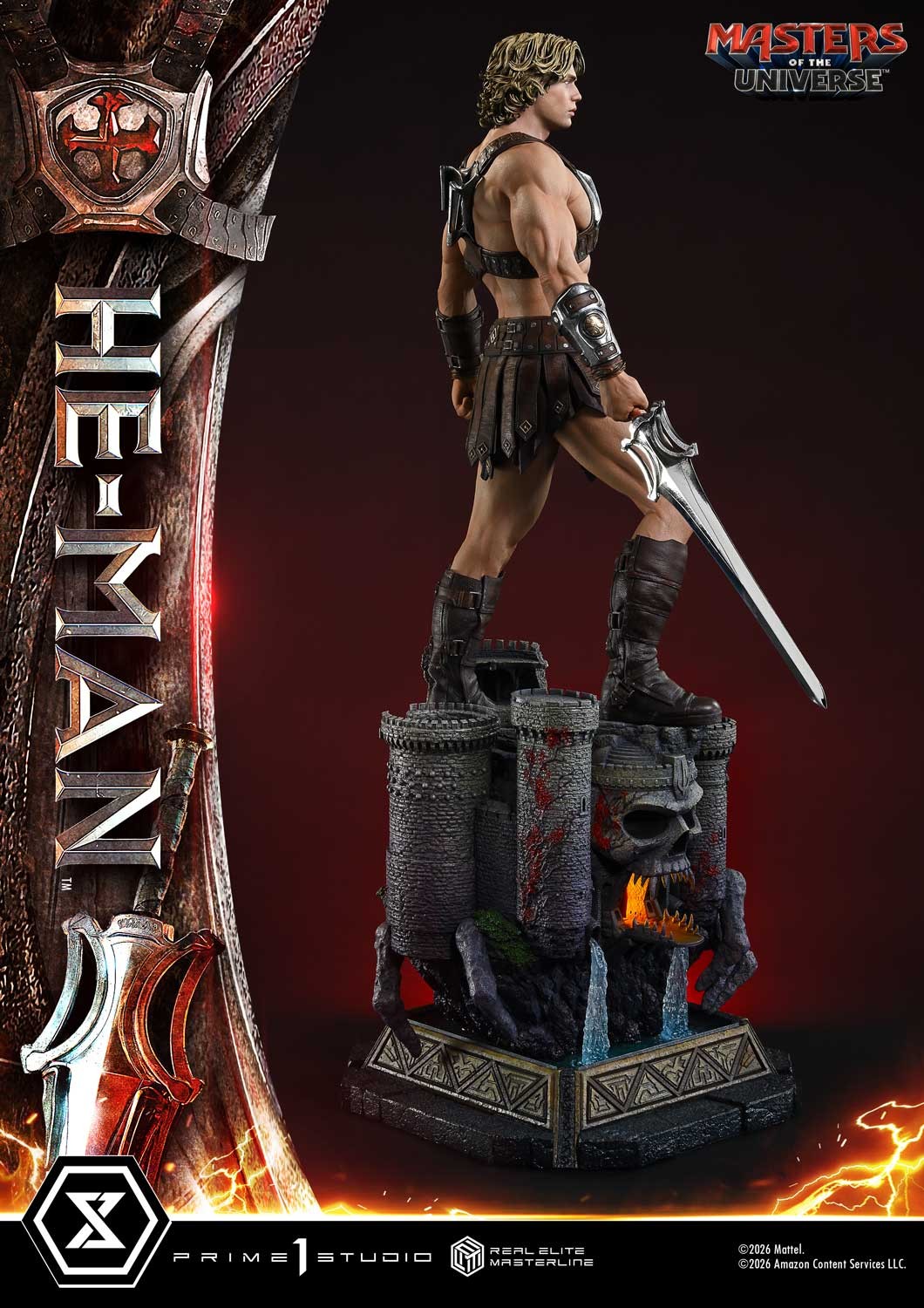 Masters of the Universe He-Man 1:3 Scale Statue  (Prototype Shown) View 9