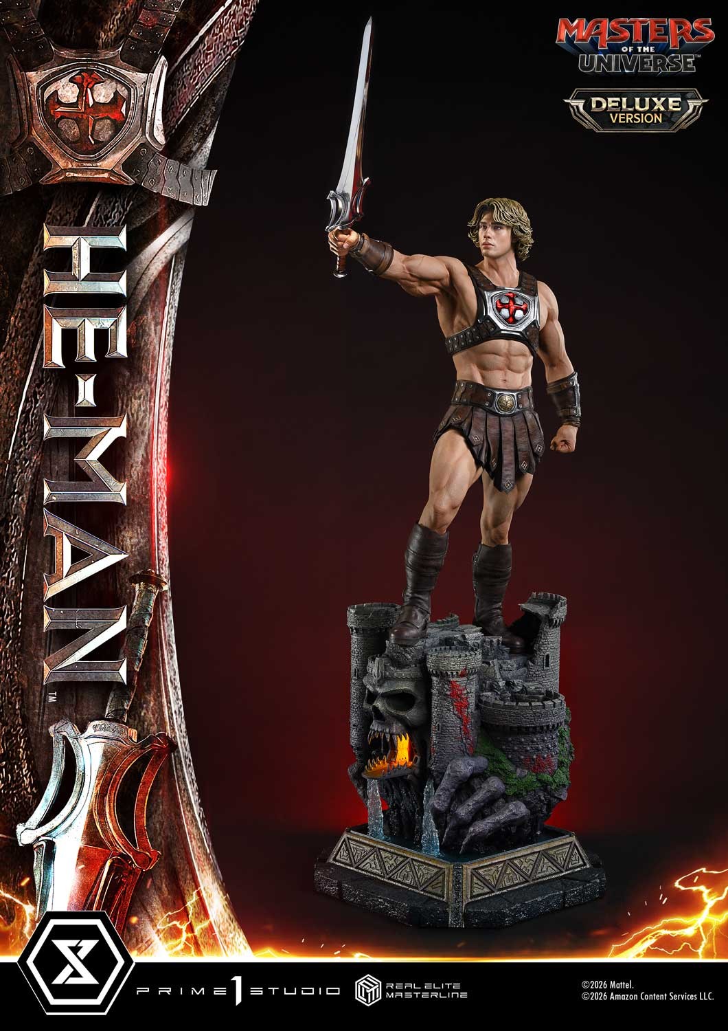 Masters of the Universe He-Man (Deluxe Version) 1:3 Scale Statue  (Prototype Shown) View 10