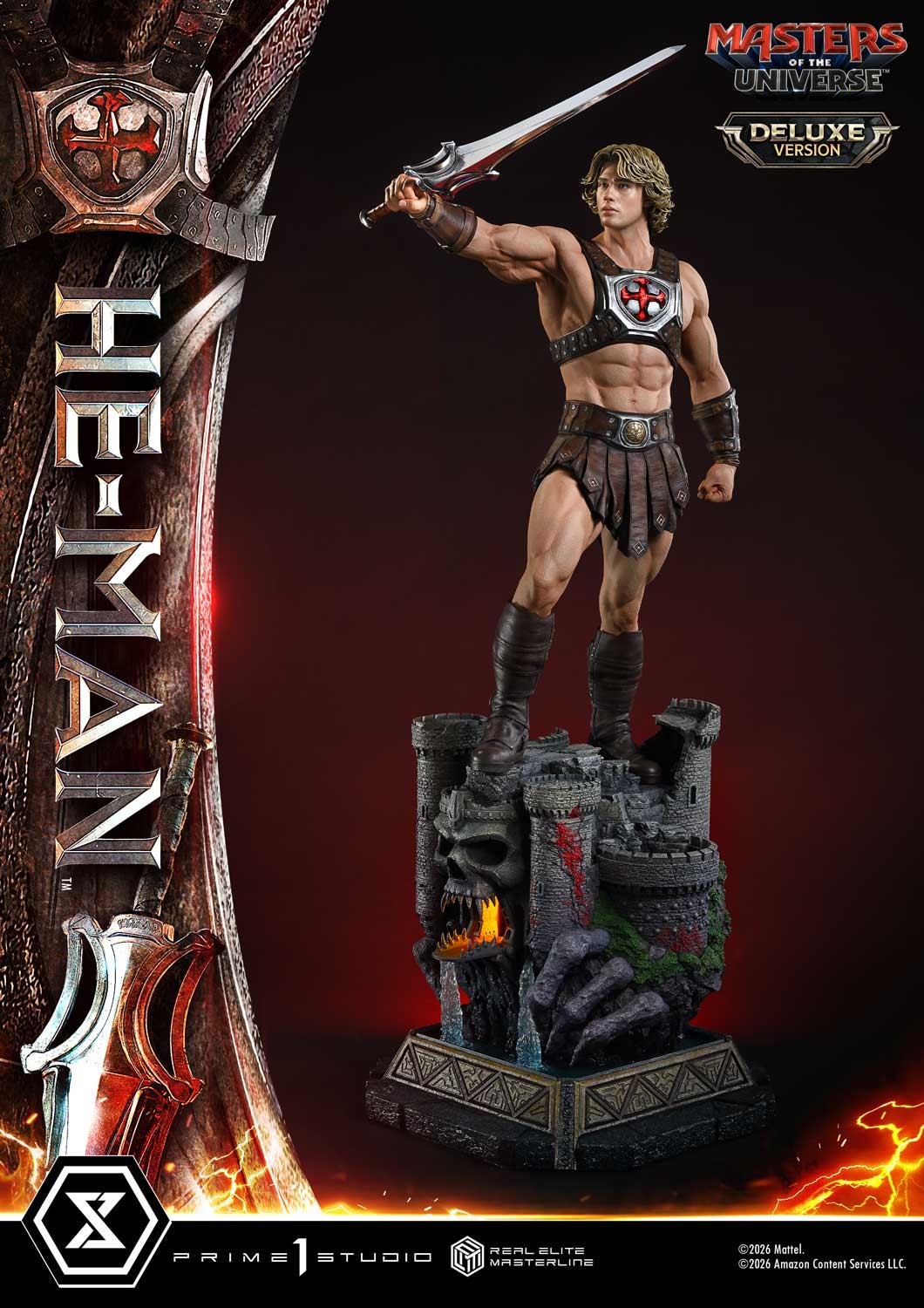 Masters of the Universe He-Man (Deluxe Version) 1:3 Scale Statue  (Prototype Shown) View 11