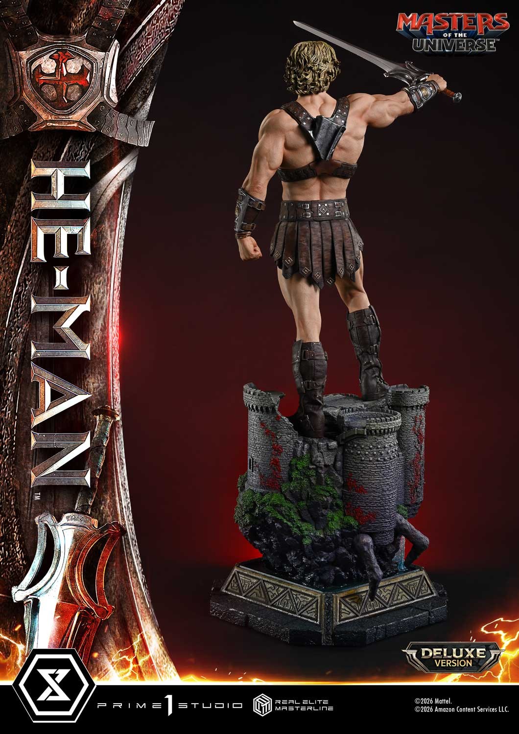 Masters of the Universe He-Man (Deluxe Version) 1:3 Scale Statue  (Prototype Shown) View 13