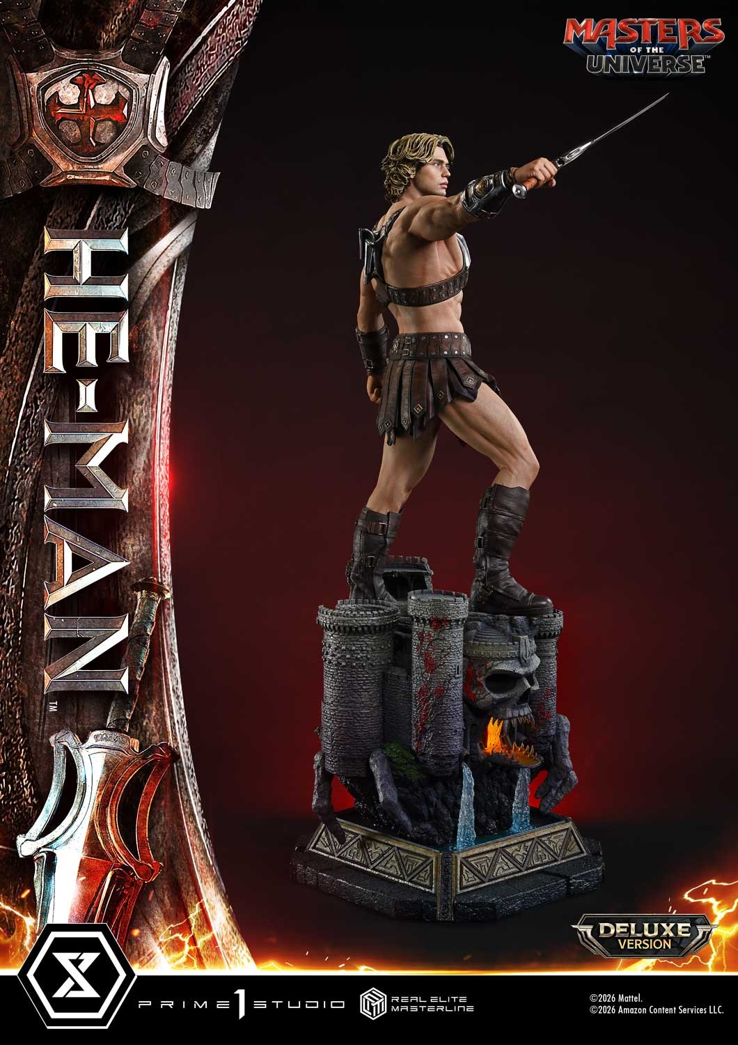 Masters of the Universe He-Man (Deluxe Version) 1:3 Scale Statue  (Prototype Shown) View 14