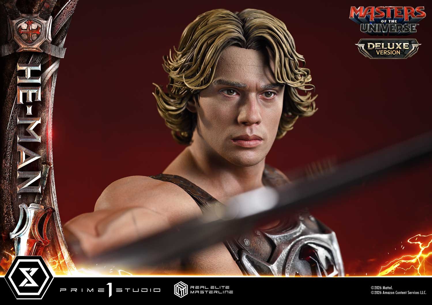 Masters of the Universe He-Man (Deluxe Version) 1:3 Scale Statue  (Prototype Shown) View 15