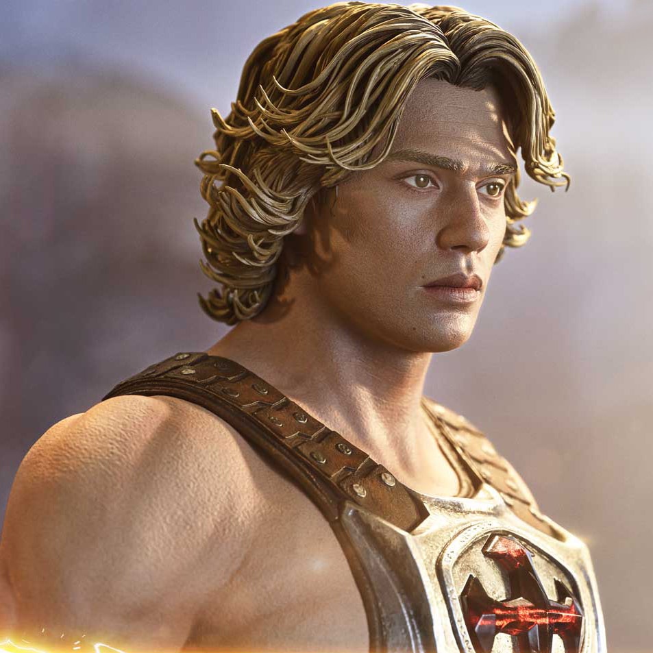 Masters of the Universe He-Man (Deluxe Bonus Version) 1:3 Scale Statue  (Prototype Shown) View 6