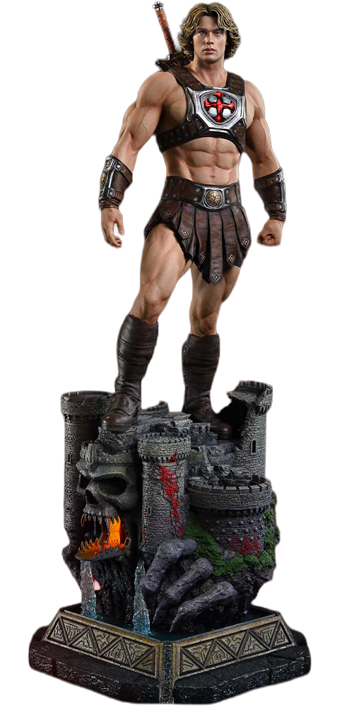 Masters of the Universe He-Man (Deluxe Bonus Version) 1:3 Scale Statue  (Prototype Shown) View 12