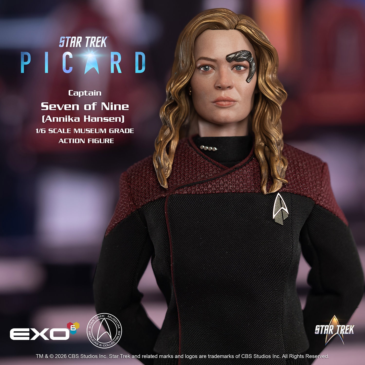 Star Trek Captain Seven of Nine Sixth Scale Figure  (Prototype Shown) View 3