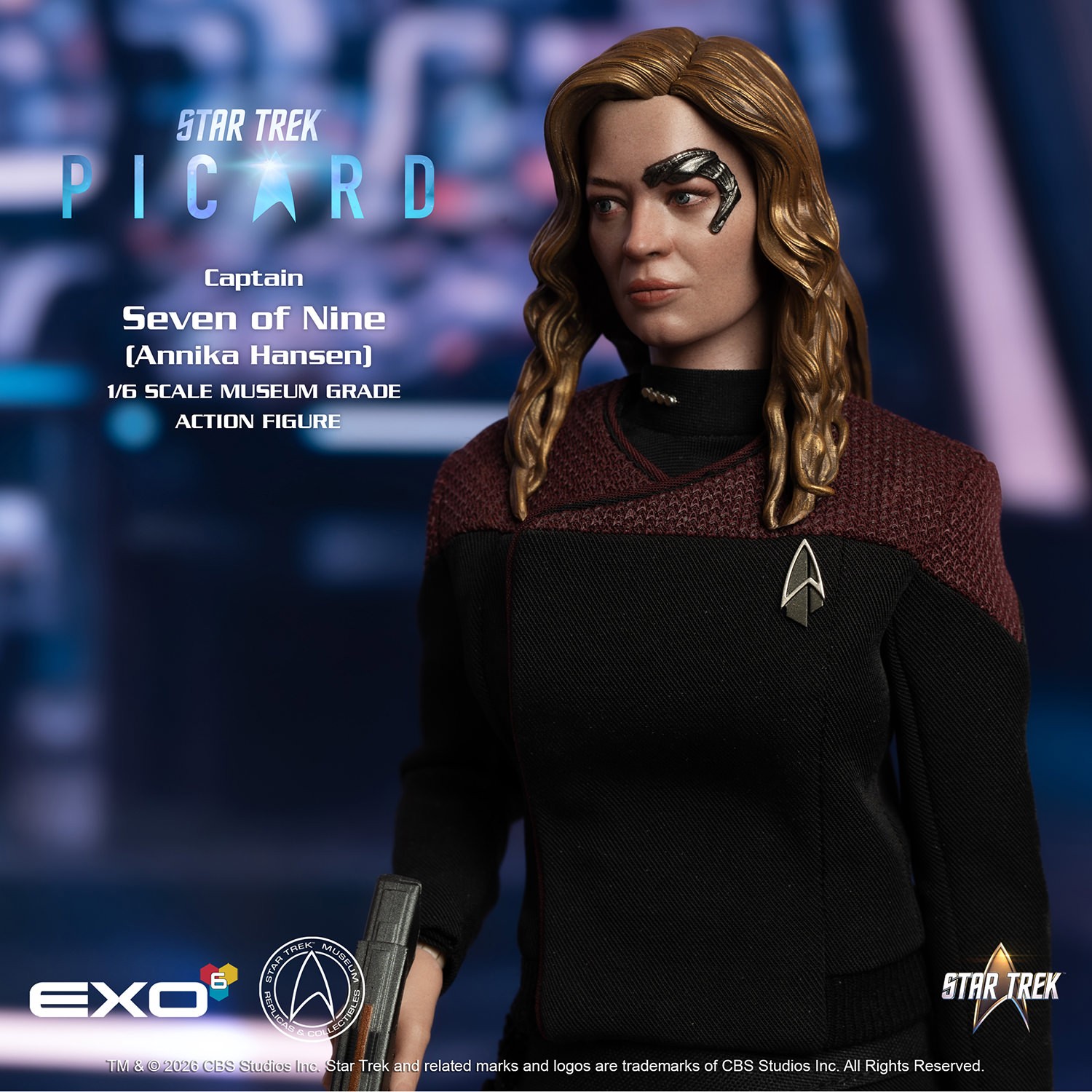 Star Trek Captain Seven of Nine Sixth Scale Figure  (Prototype Shown) View 4