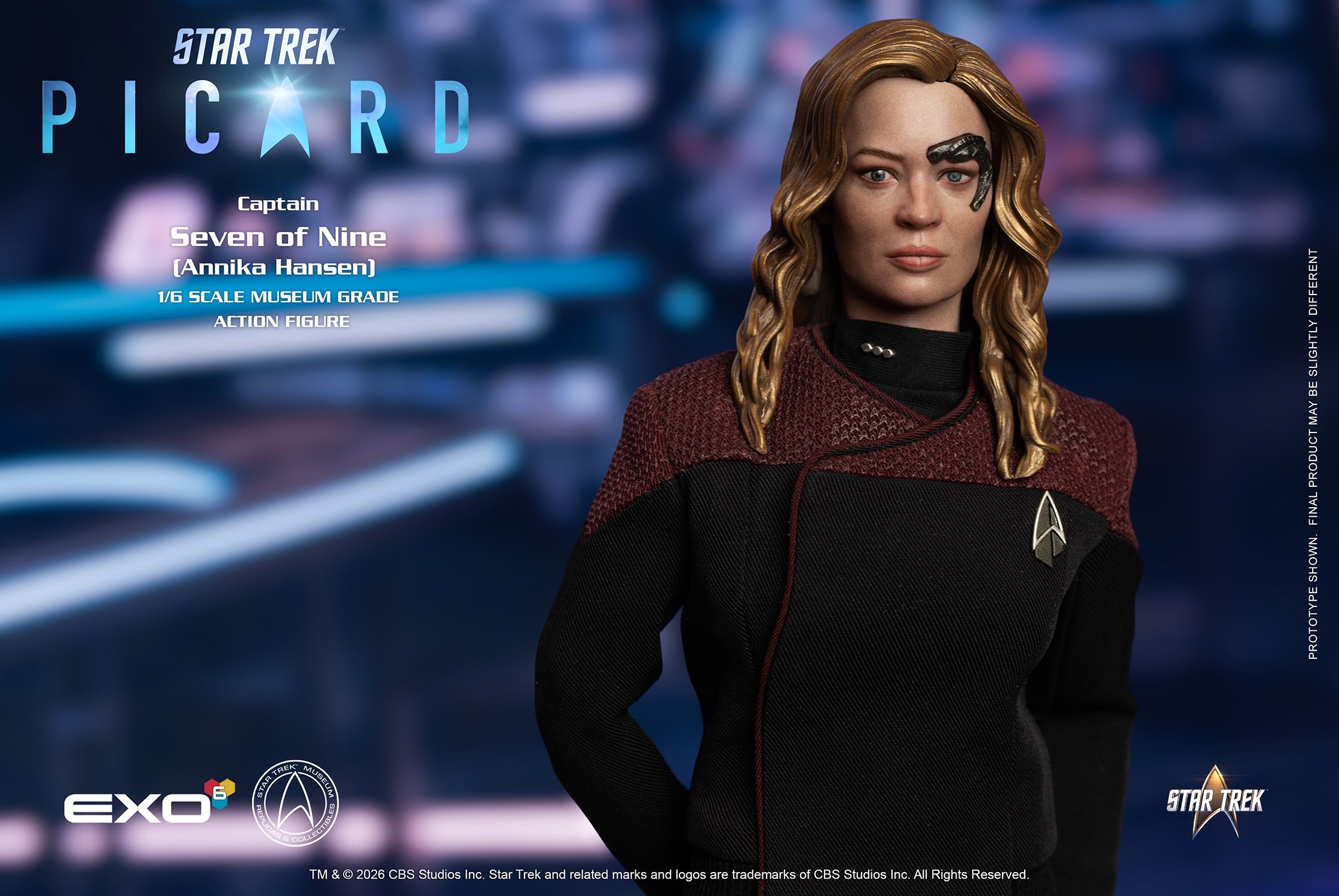Star Trek Captain Seven of Nine Sixth Scale Figure  (Prototype Shown) View 10
