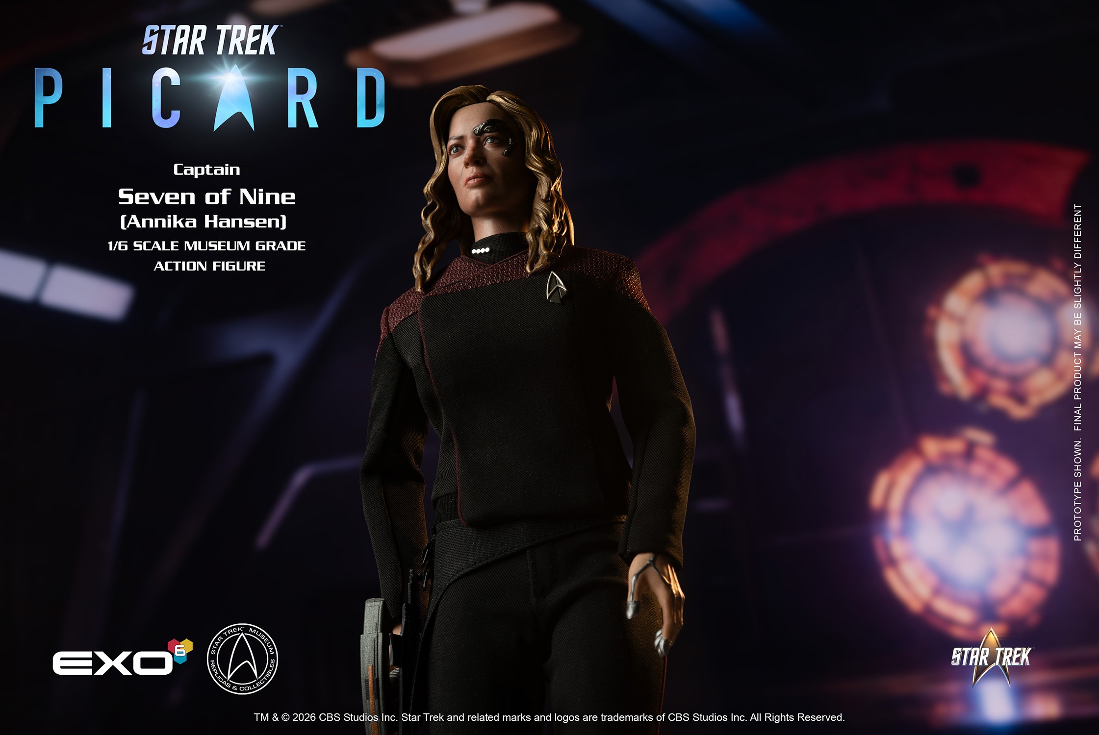 Star Trek Captain Seven of Nine Sixth Scale Figure  (Prototype Shown) View 11