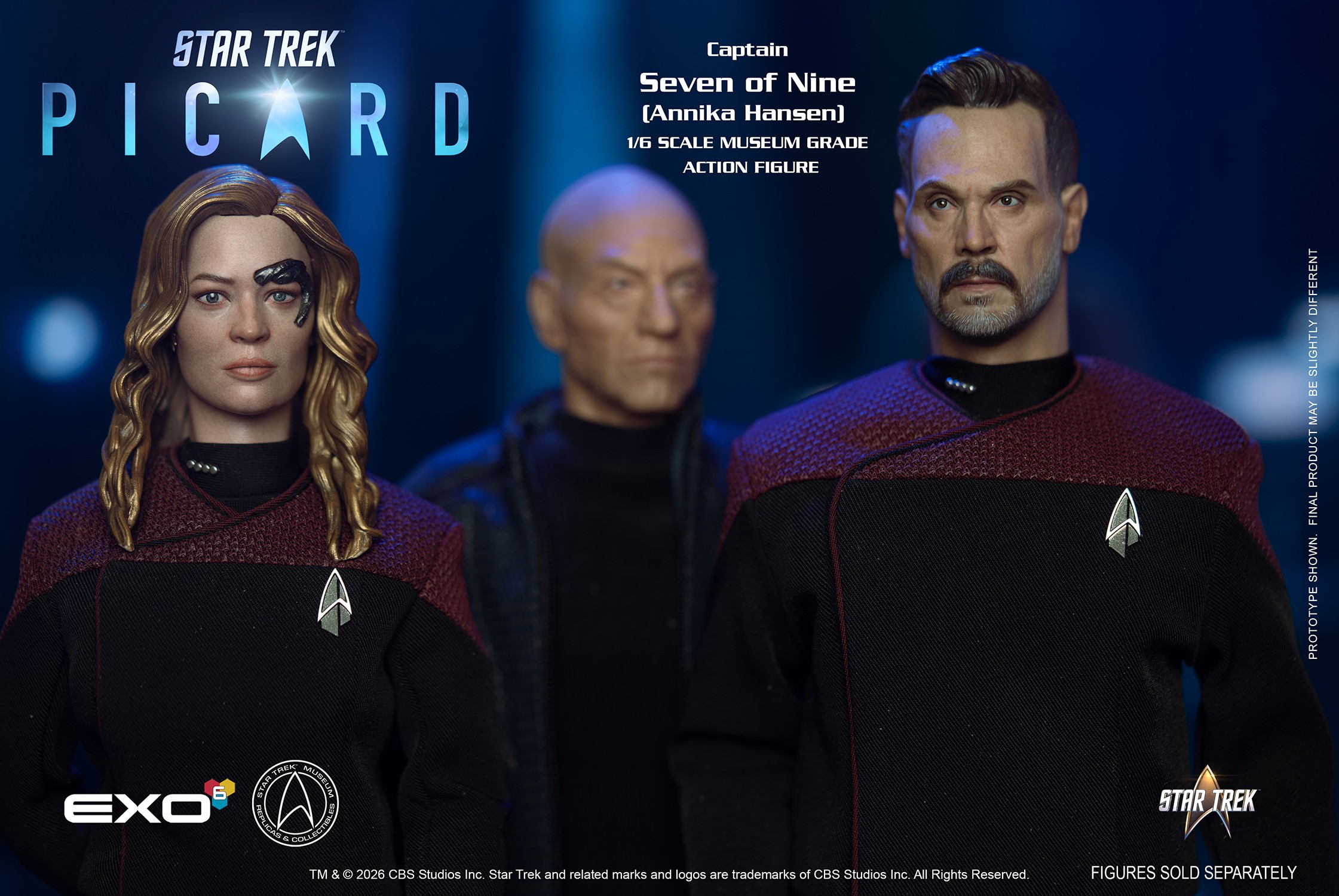 Star Trek Captain Seven of Nine Sixth Scale Figure  (Prototype Shown) View 12