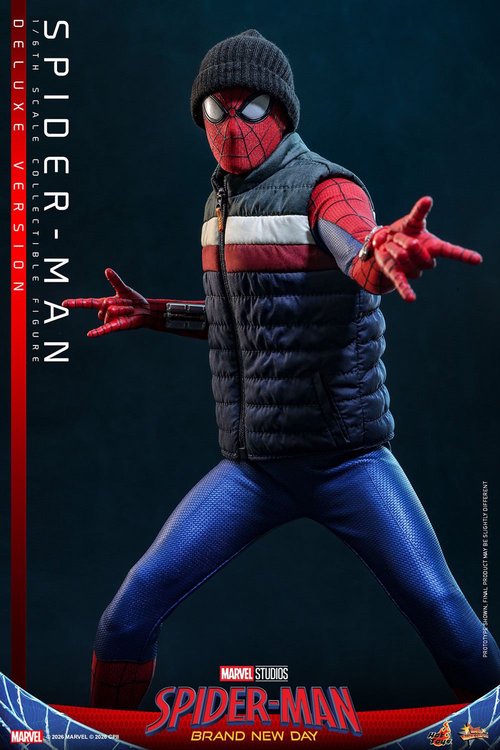 Marvel Spider-Man (Deluxe Version) Sixth Scale Figure  (Prototype Shown) View 5