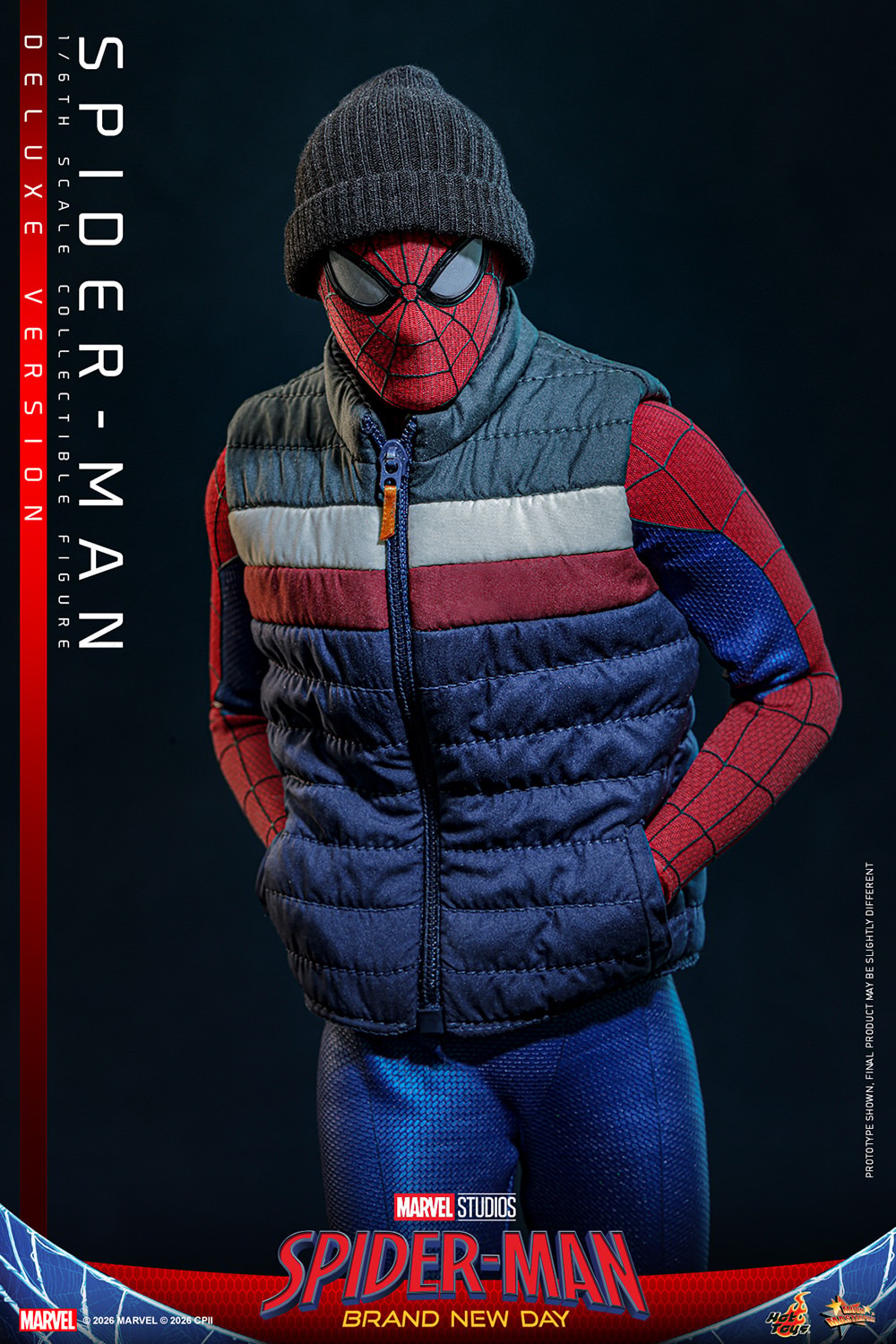 Marvel Spider-Man (Deluxe Version) Sixth Scale Figure  (Prototype Shown) View 6