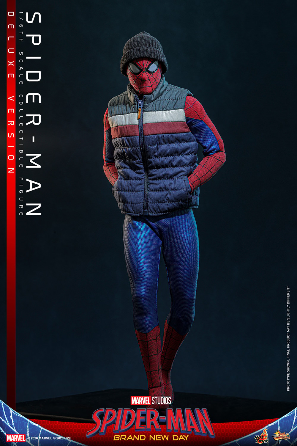Marvel Spider-Man (Deluxe Version) Sixth Scale Figure  (Prototype Shown) View 7
