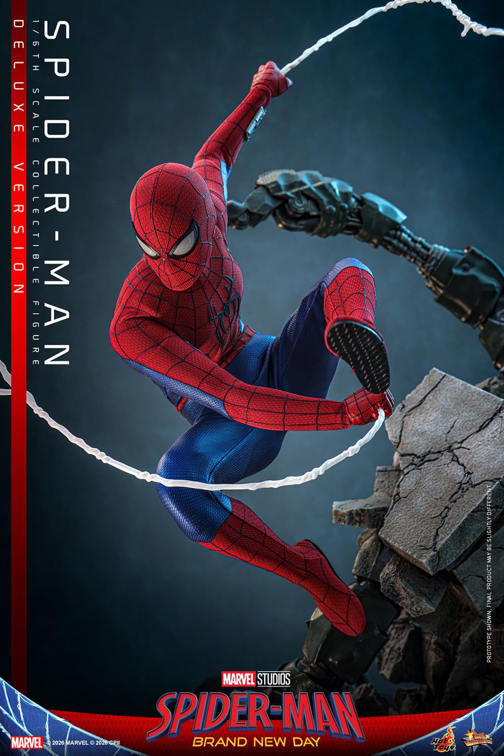 Marvel Spider-Man (Deluxe Version) Sixth Scale Figure  (Prototype Shown) View 10