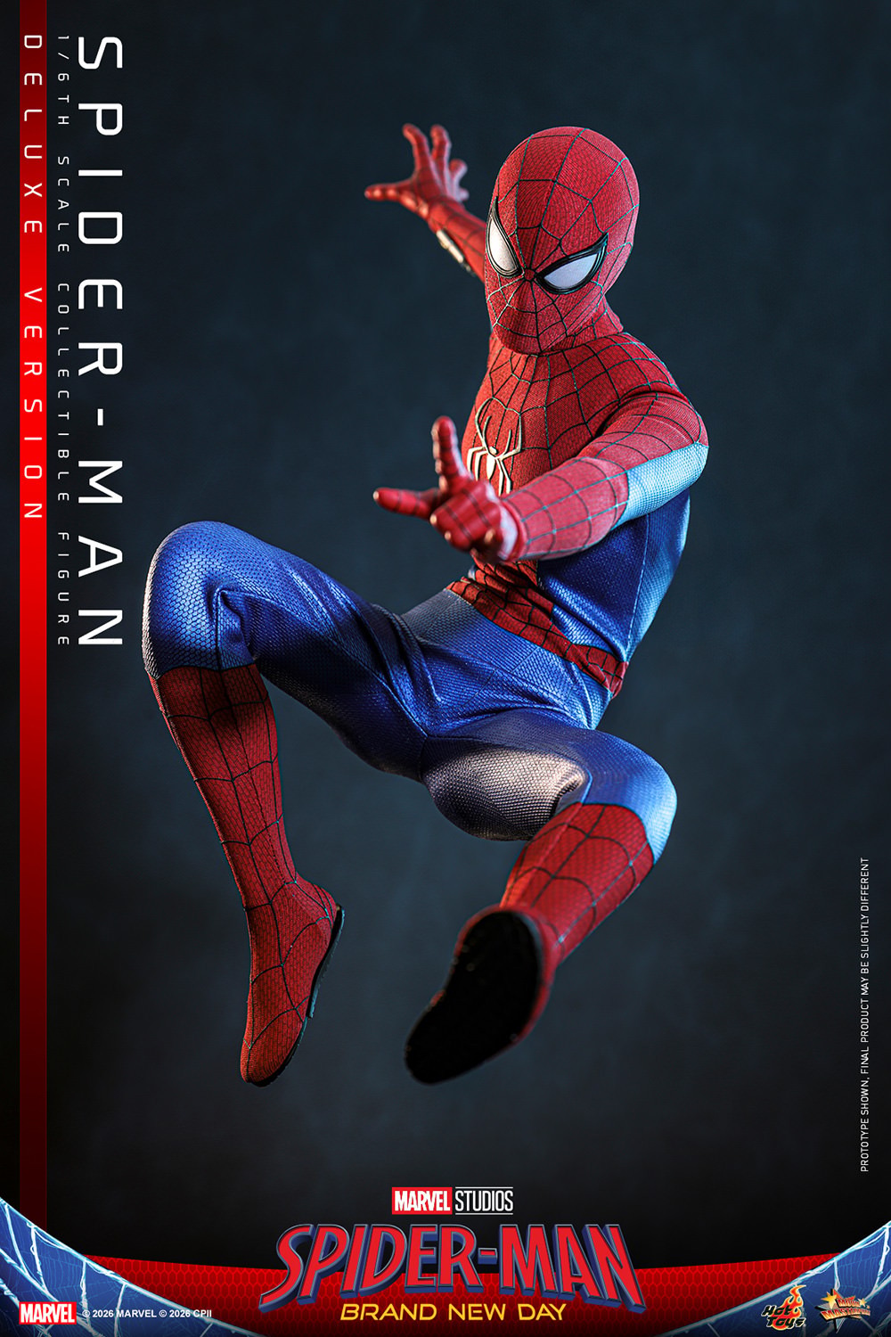 Marvel Spider-Man (Deluxe Version) Sixth Scale Figure  (Prototype Shown) View 14