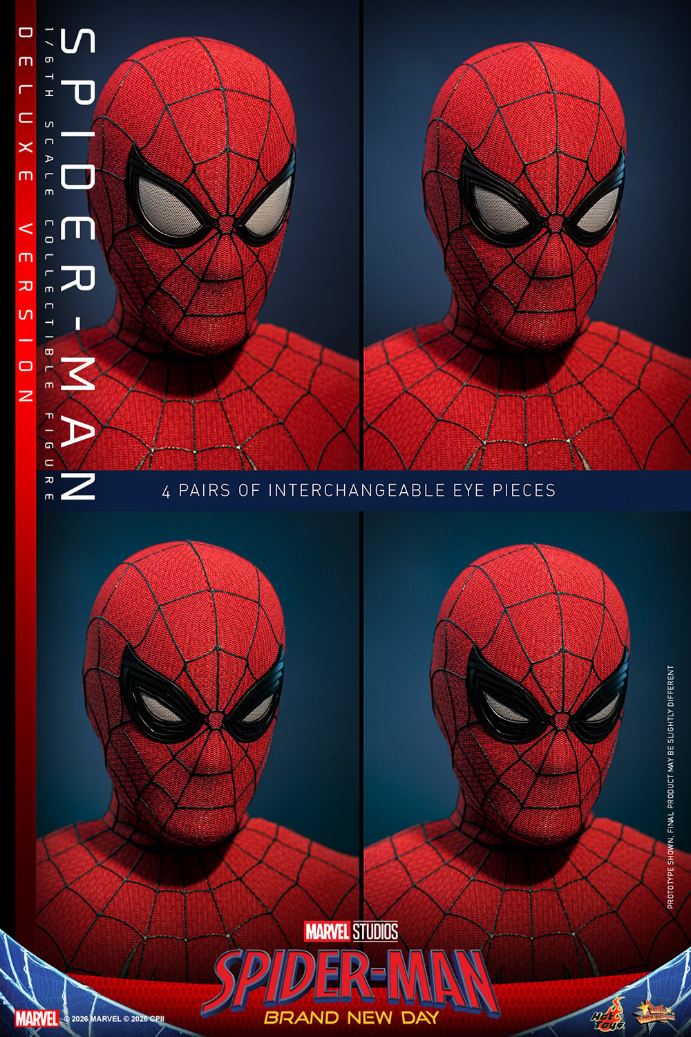 Marvel Spider-Man (Deluxe Version) Sixth Scale Figure  (Prototype Shown) View 20