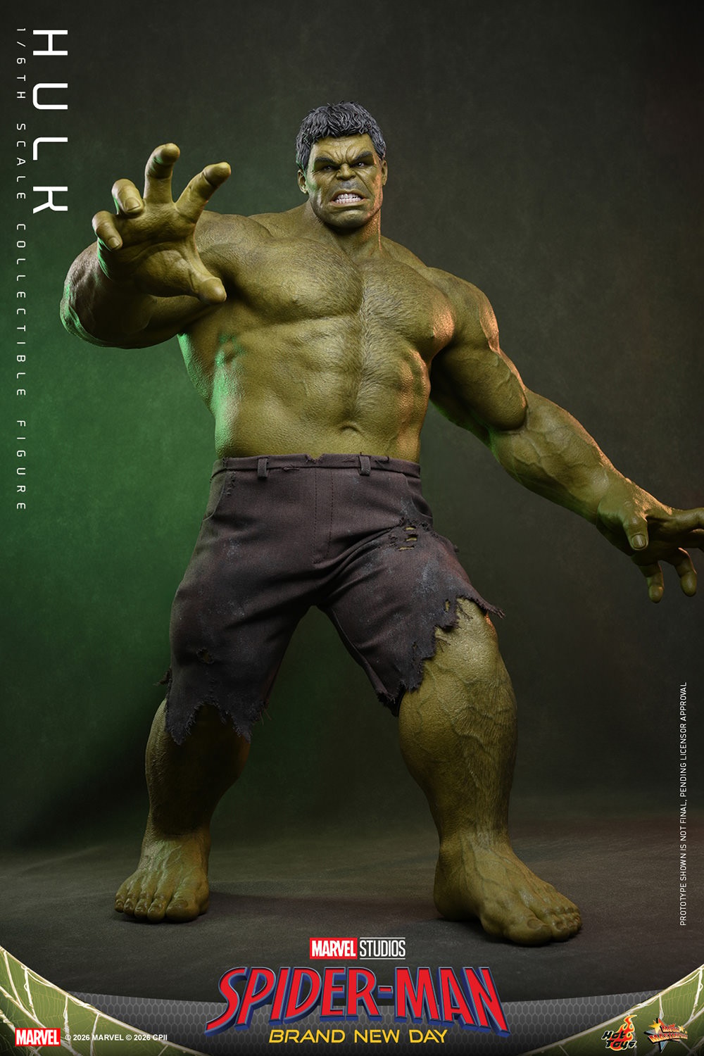 Marvel Hulk Sixth Scale Figure  (Prototype Shown) View 3