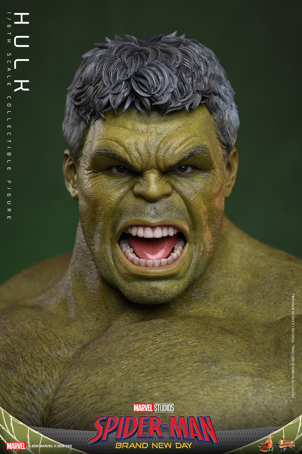 Marvel Hulk Sixth Scale Figure  (Prototype Shown) View 6
