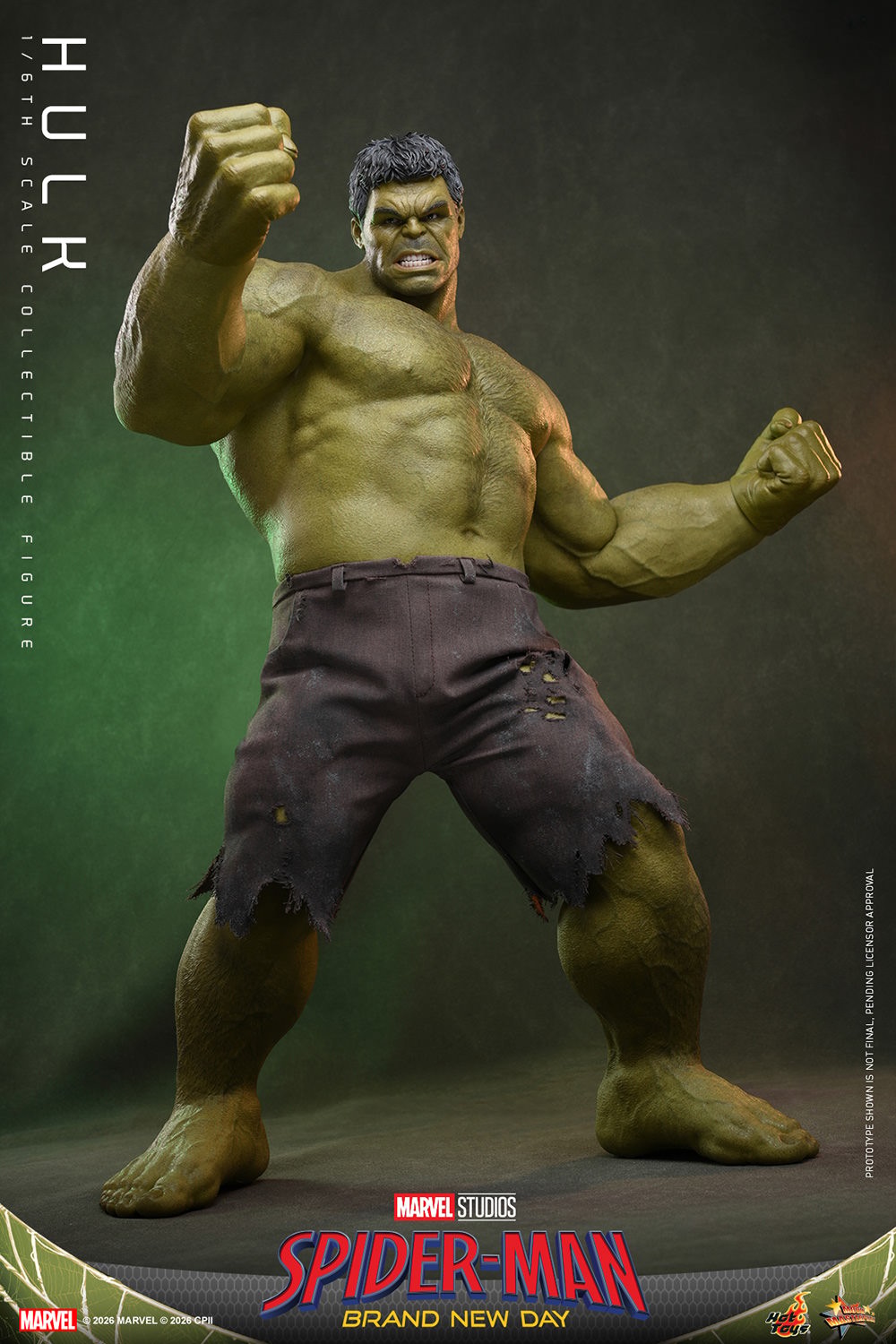 Marvel Hulk Sixth Scale Figure  (Prototype Shown) View 8