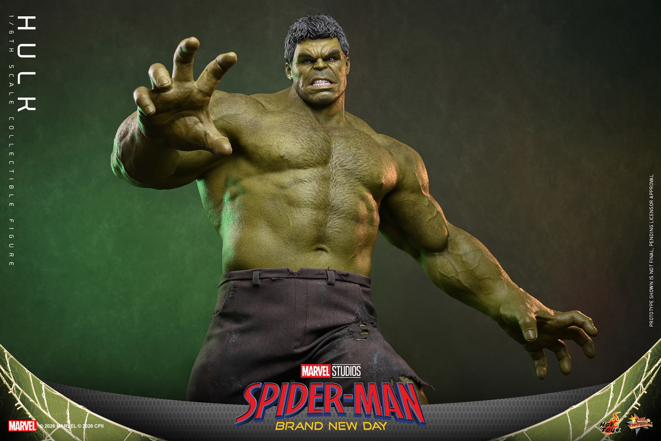 Marvel Hulk Sixth Scale Figure  (Prototype Shown) View 12