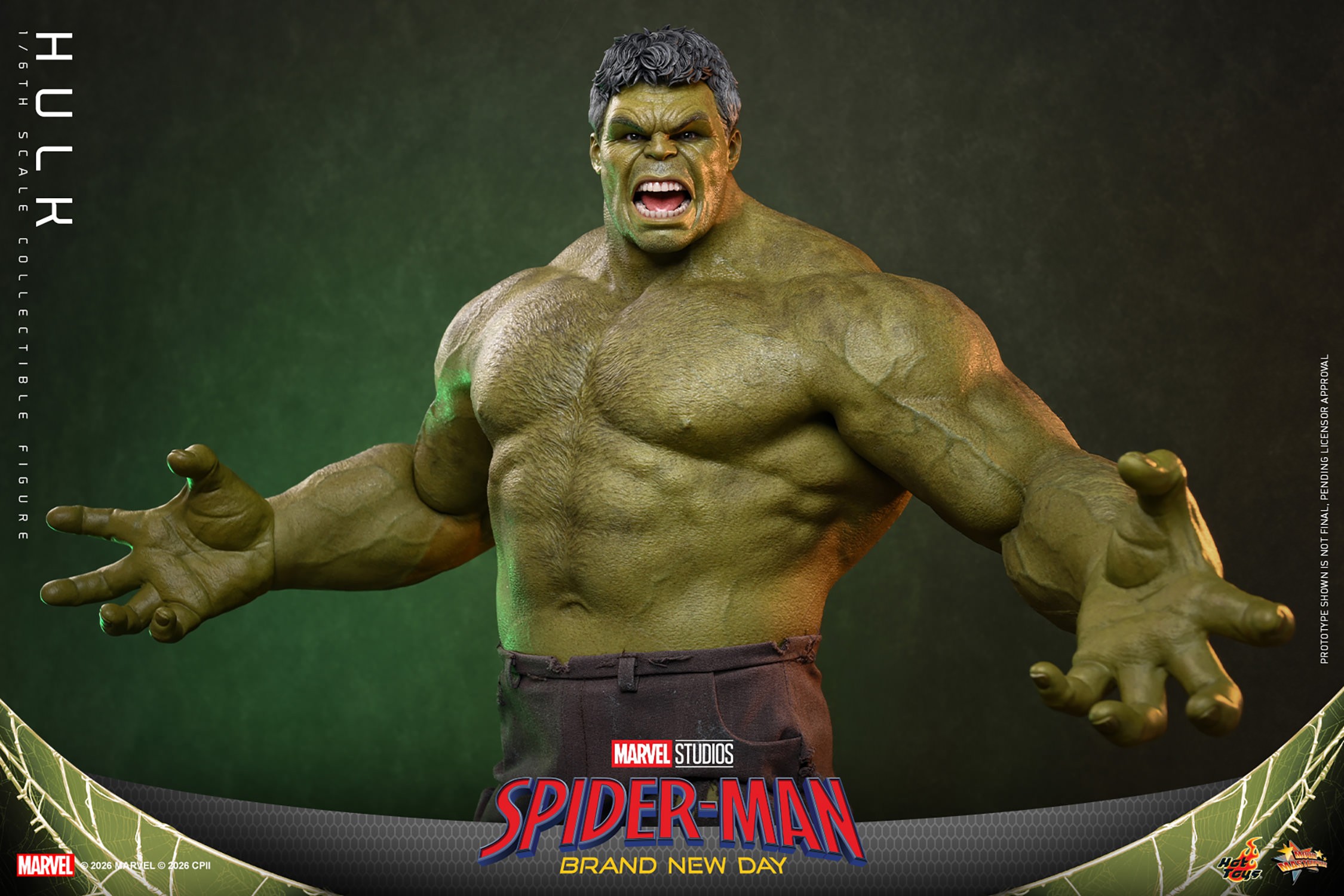 Marvel Hulk Sixth Scale Figure  (Prototype Shown) View 13