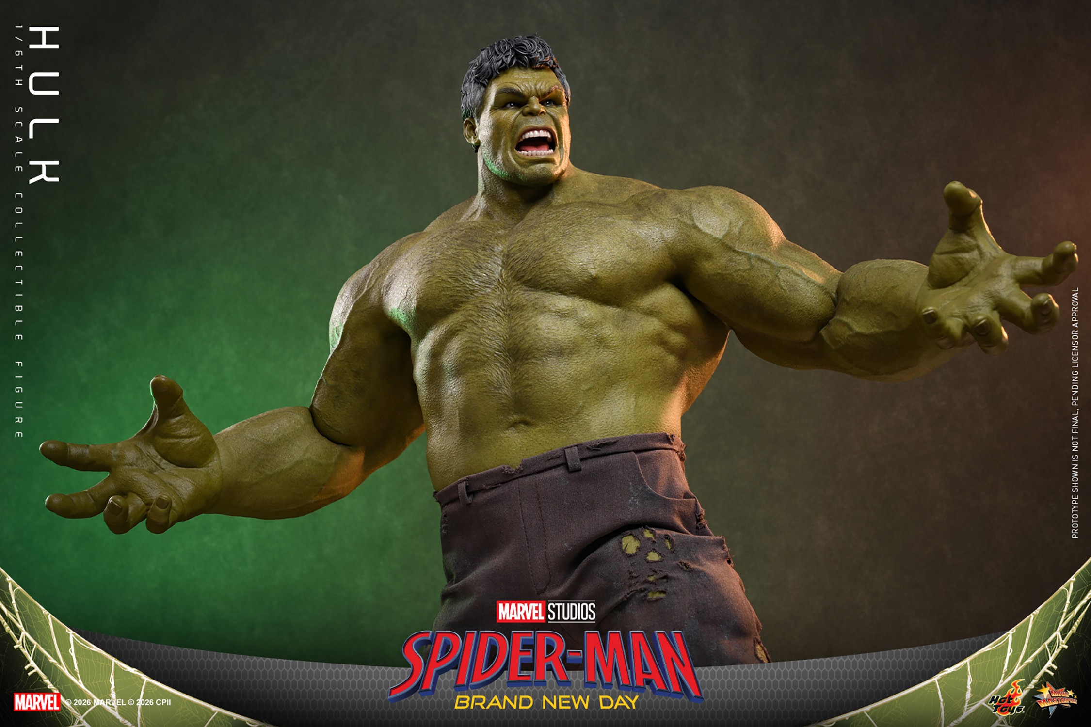 Marvel Hulk Sixth Scale Figure  (Prototype Shown) View 14