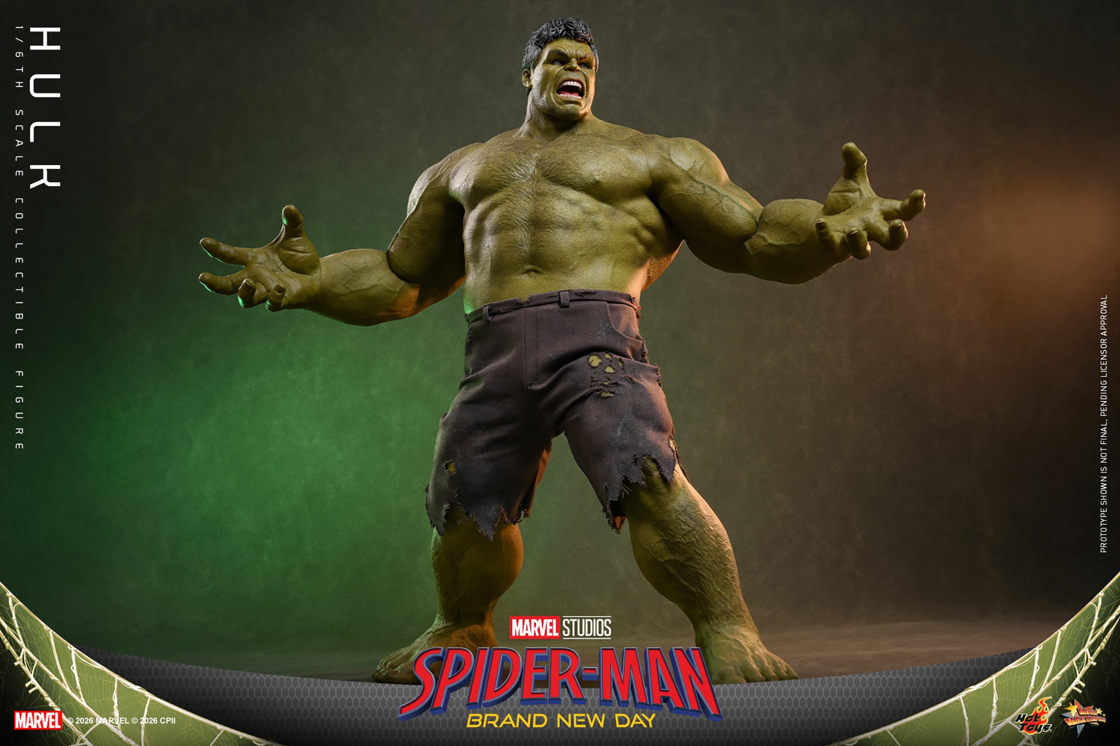 Marvel Hulk Sixth Scale Figure  (Prototype Shown) View 16