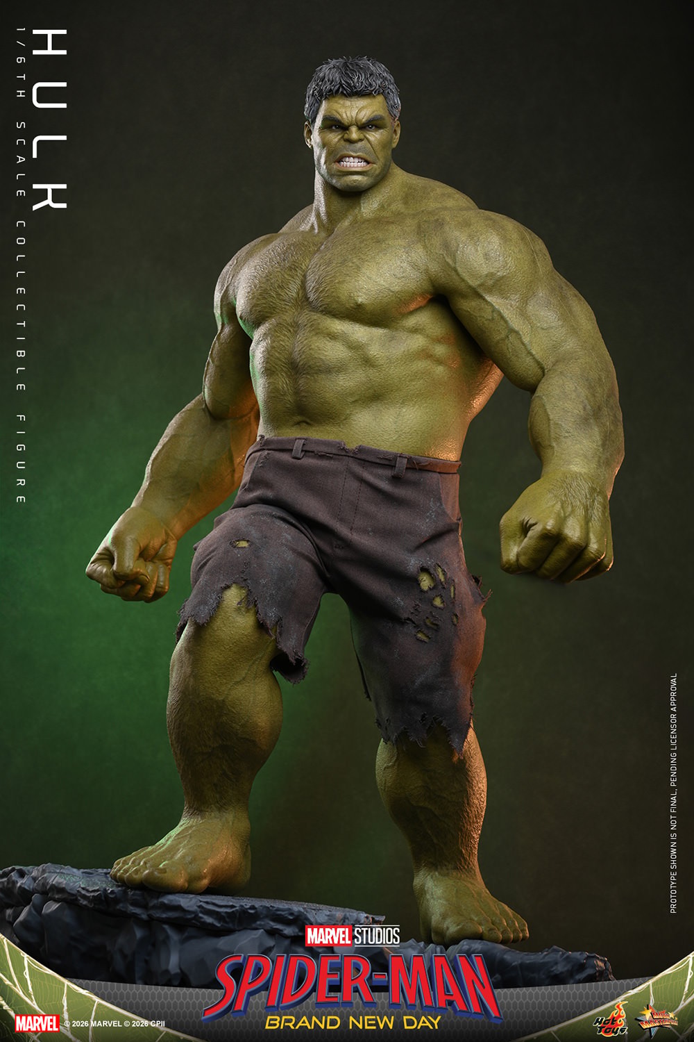 Marvel Hulk Sixth Scale Figure  (Prototype Shown) View 17