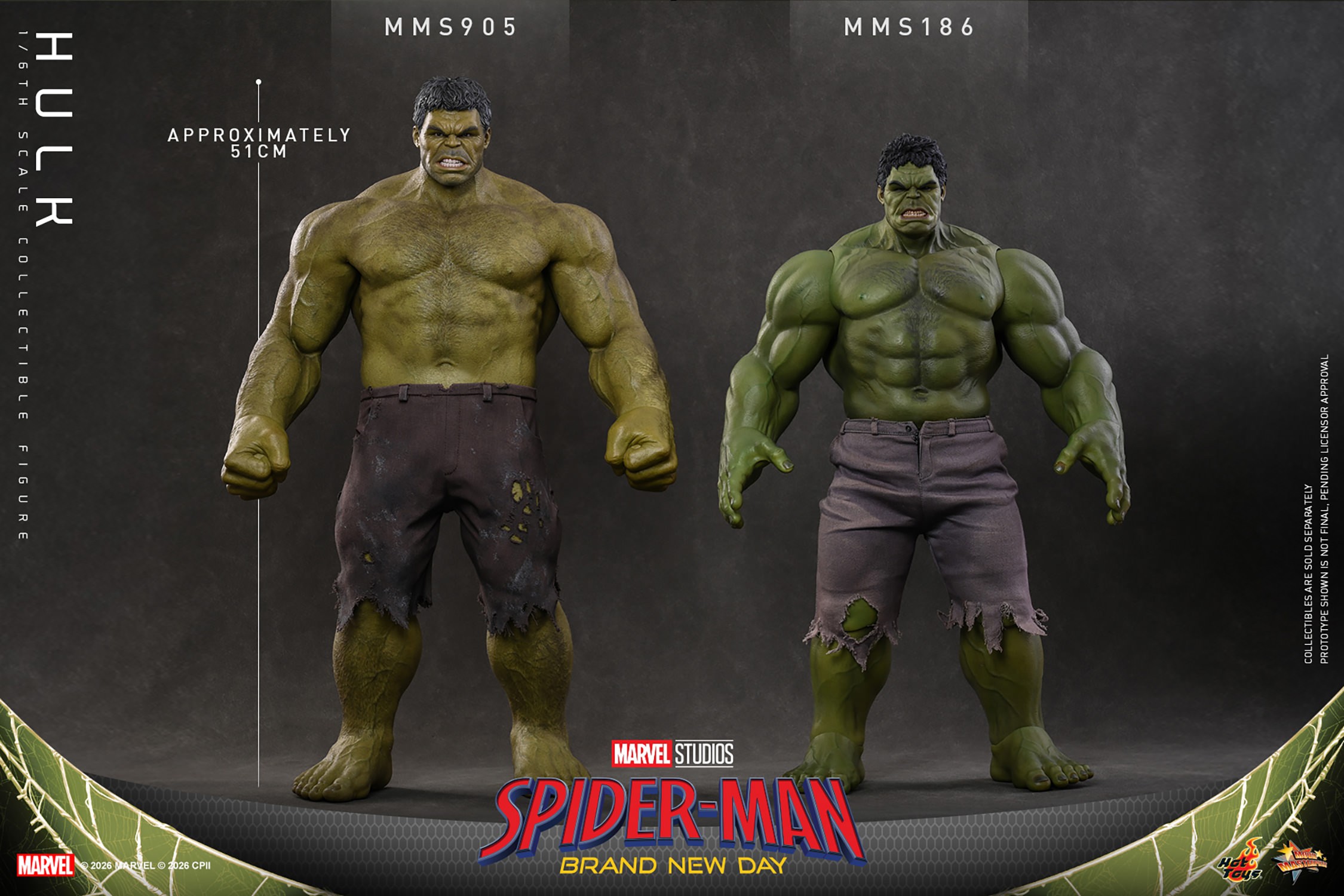 Marvel Hulk Sixth Scale Figure  (Prototype Shown) View 21