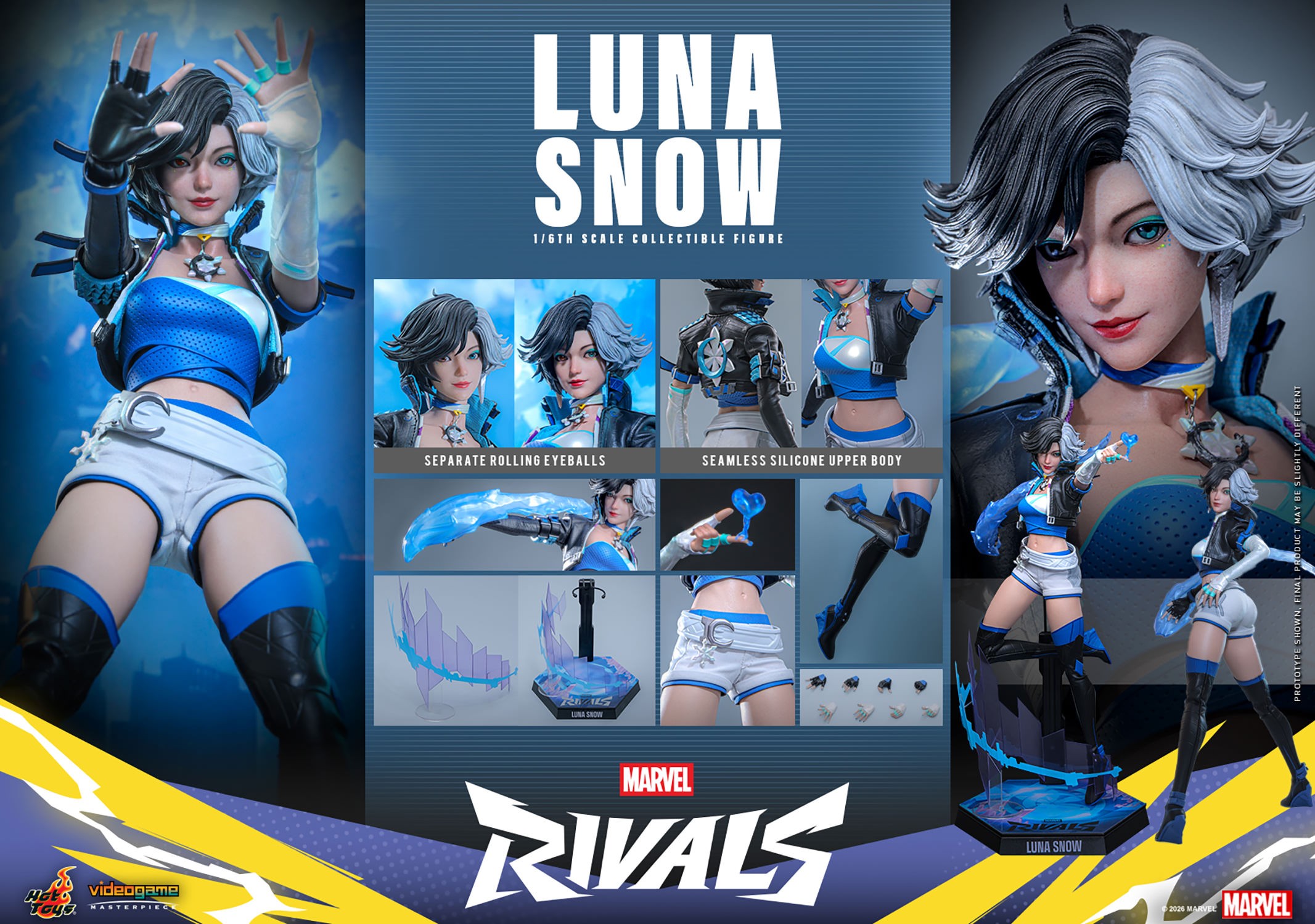 Marvel Luna Snow Sixth Scale Figure  Collector Edition (Prototype Shown) View 25