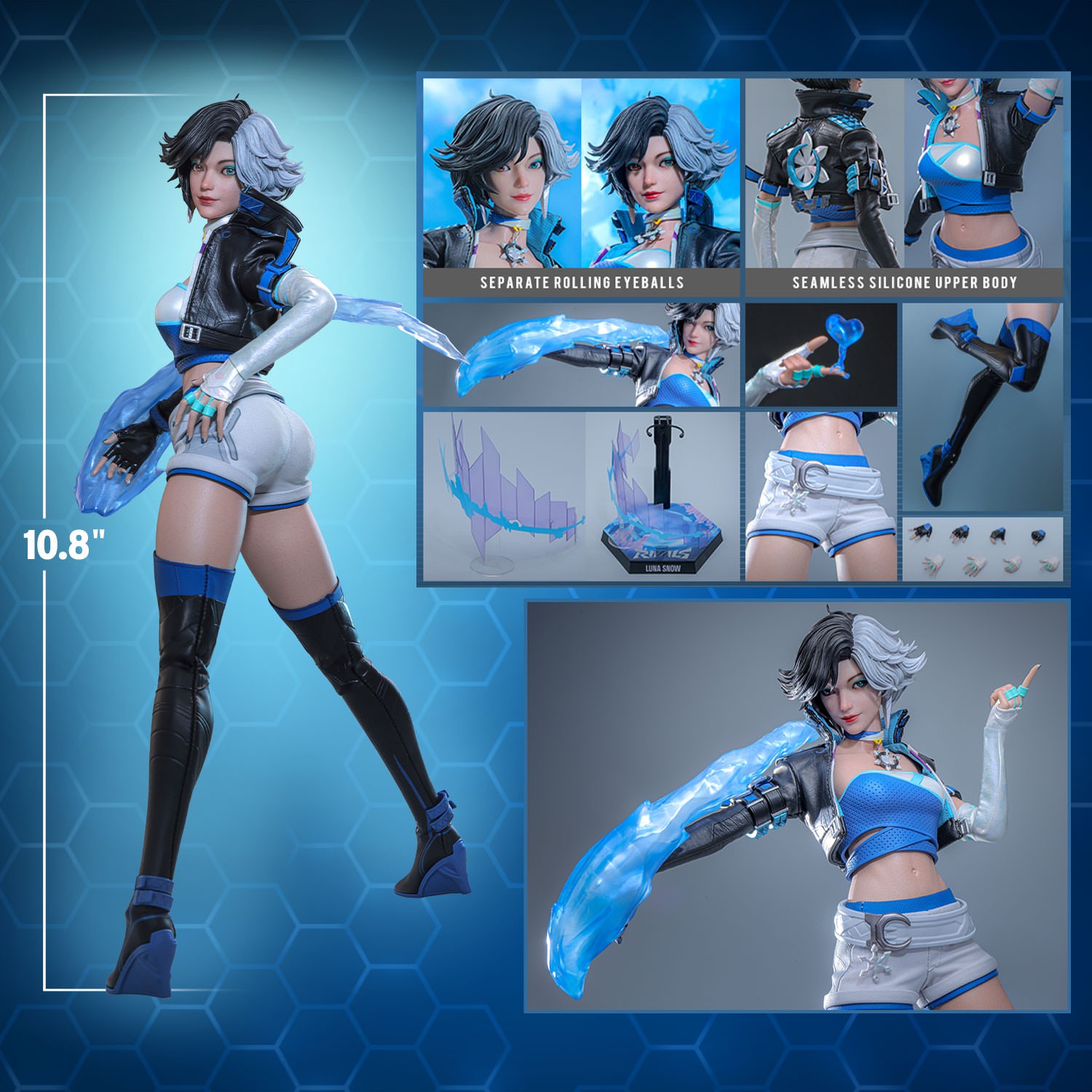 Marvel Luna Snow Sixth Scale Figure  Collector Edition (Prototype Shown) View 2
