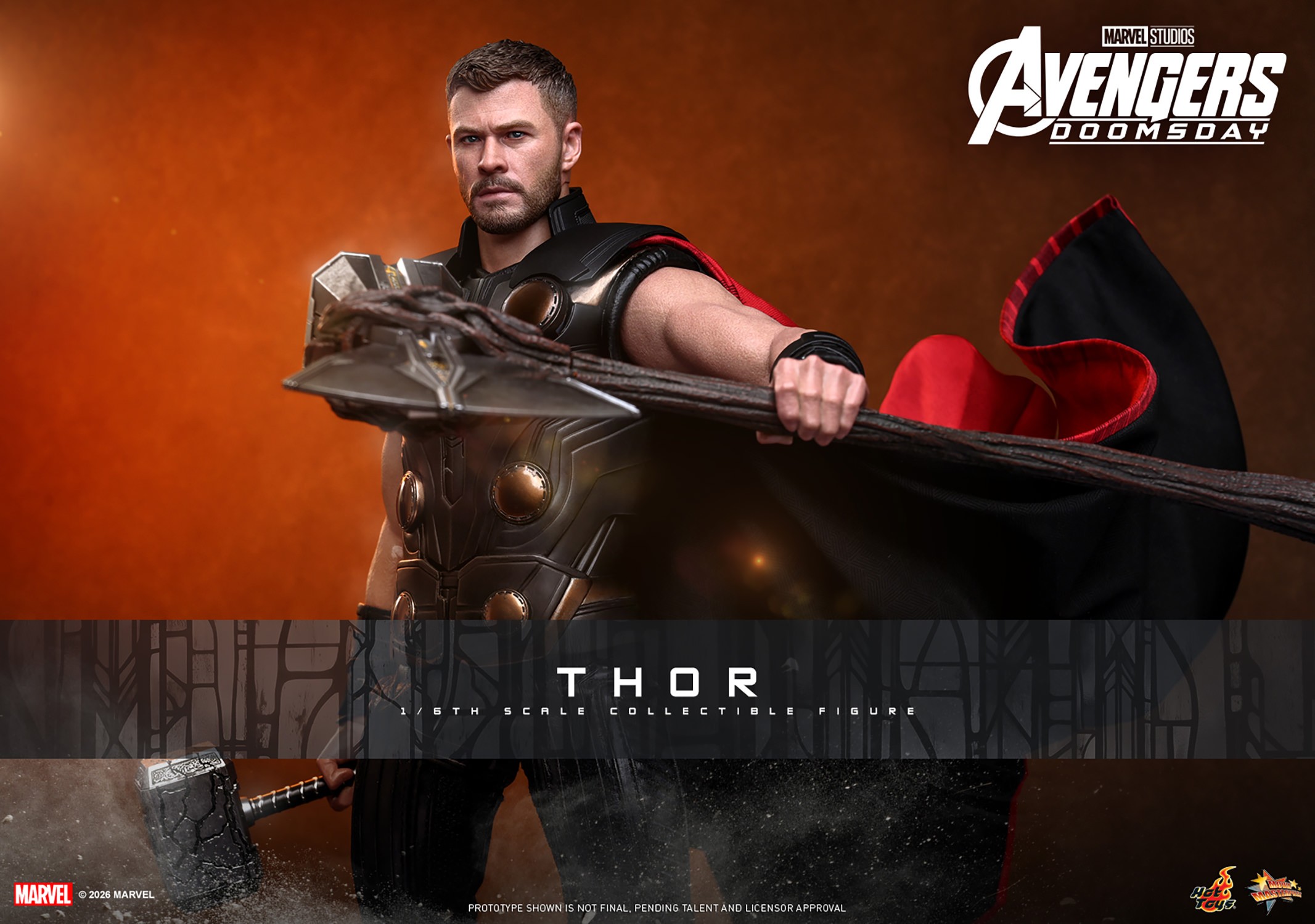 Marvel Thor Sixth Scale Figure  Collector Edition (Prototype Shown) View 1