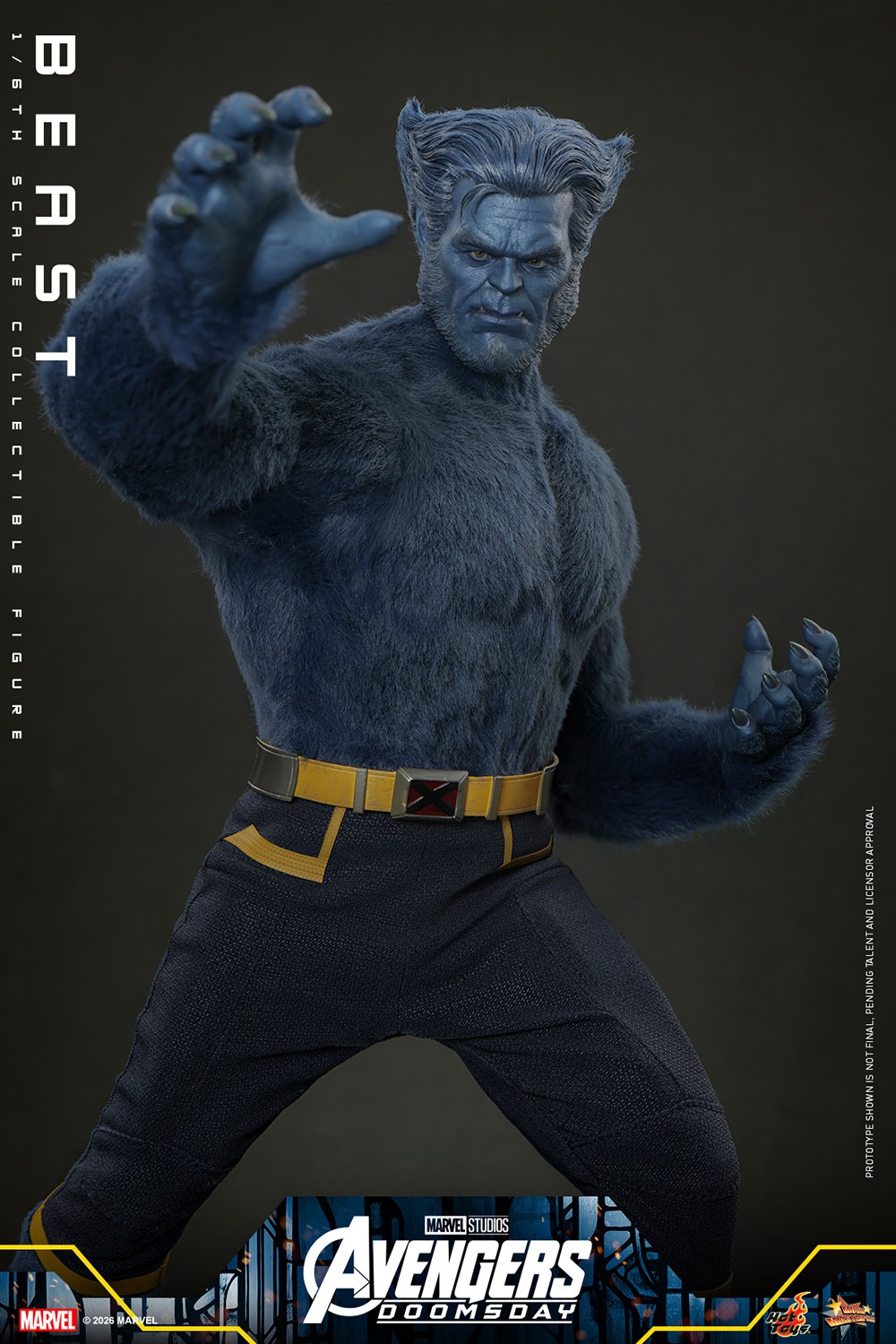 Marvel Beast Sixth Scale Figure  Collector Edition (Prototype Shown) View 5