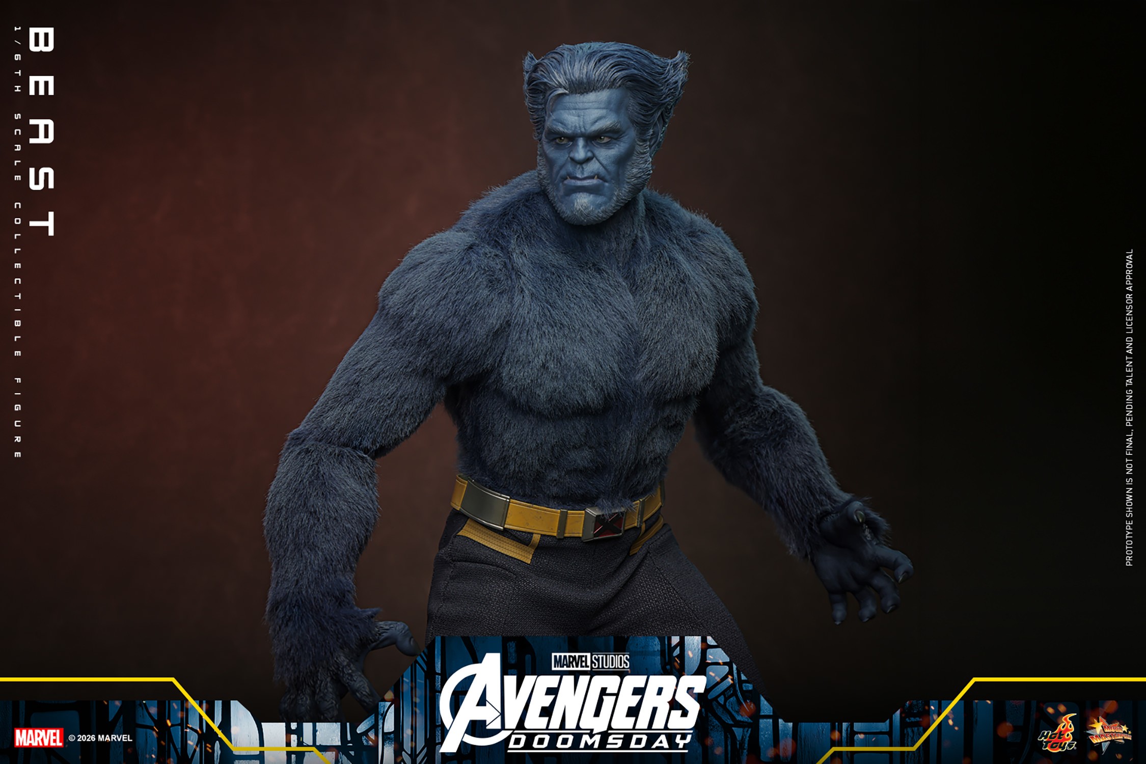Marvel Beast Sixth Scale Figure  Collector Edition (Prototype Shown) View 7