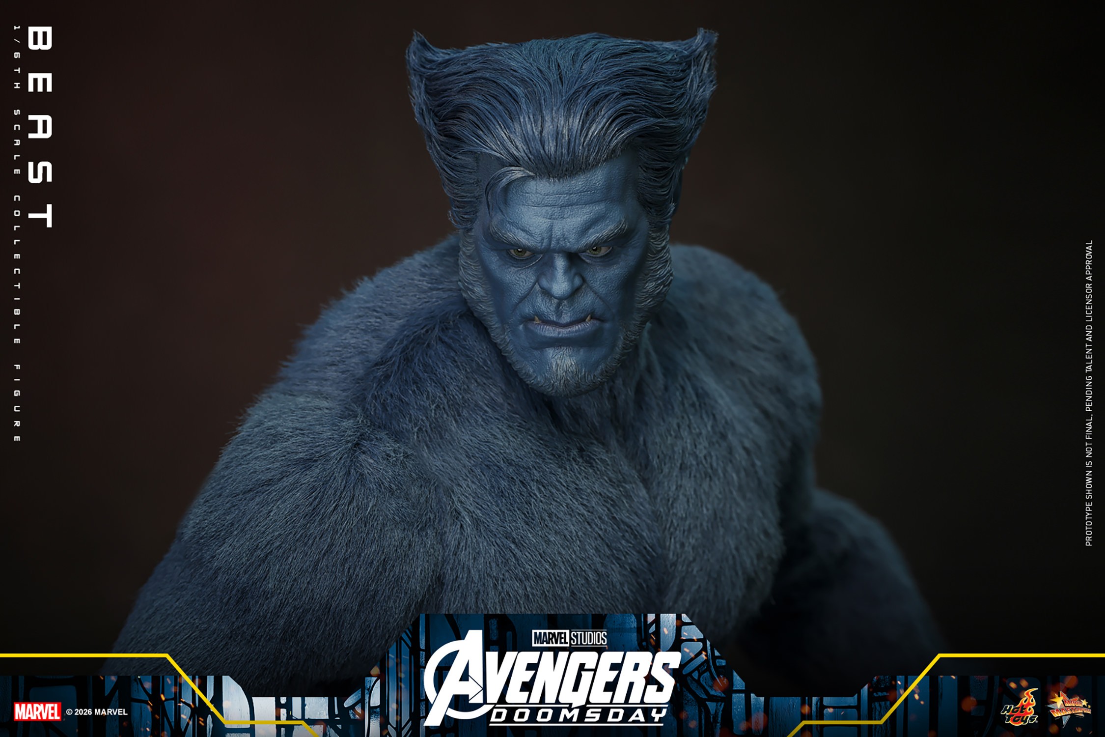 Marvel Beast Sixth Scale Figure  Collector Edition (Prototype Shown) View 8